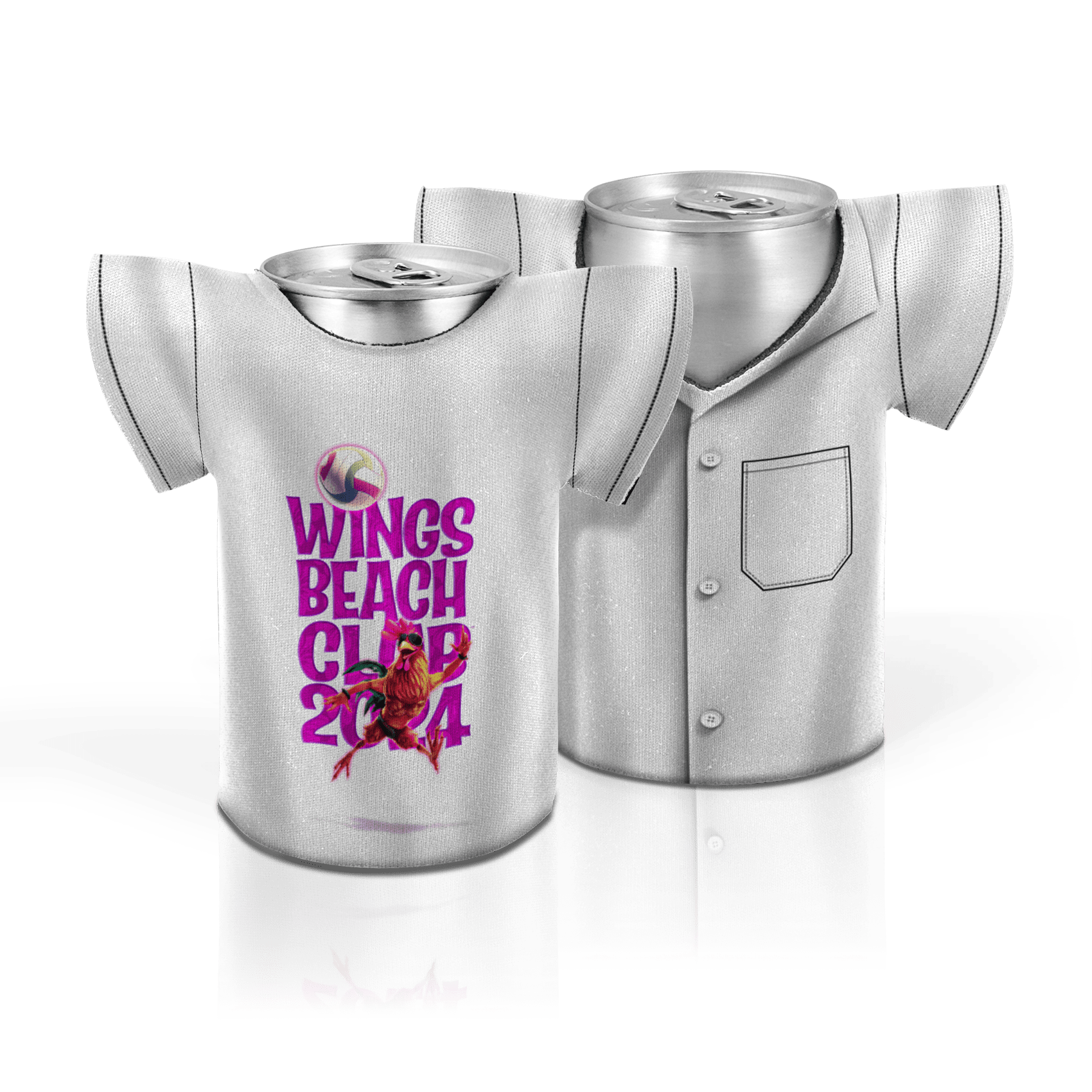 WBC Left Chest Shape Rust - Back MDJ Rooster-Text-Green