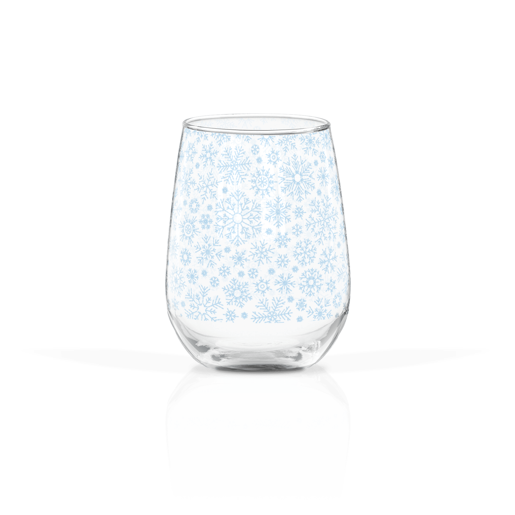 Clear 17oz Stemless Wine Glass