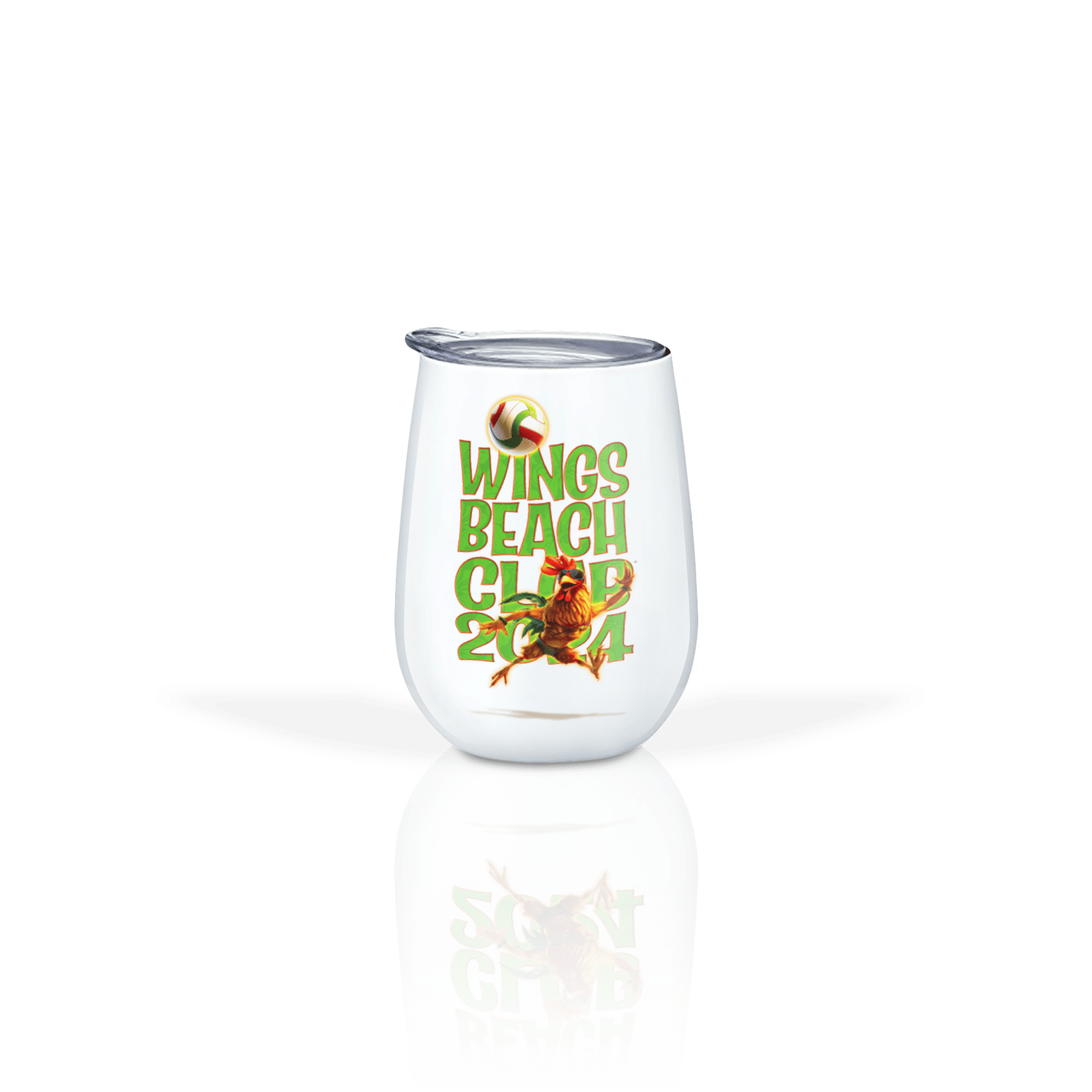 WBC Left Chest Shape Dk Green - Back MDJ Rooster-Text-Green
