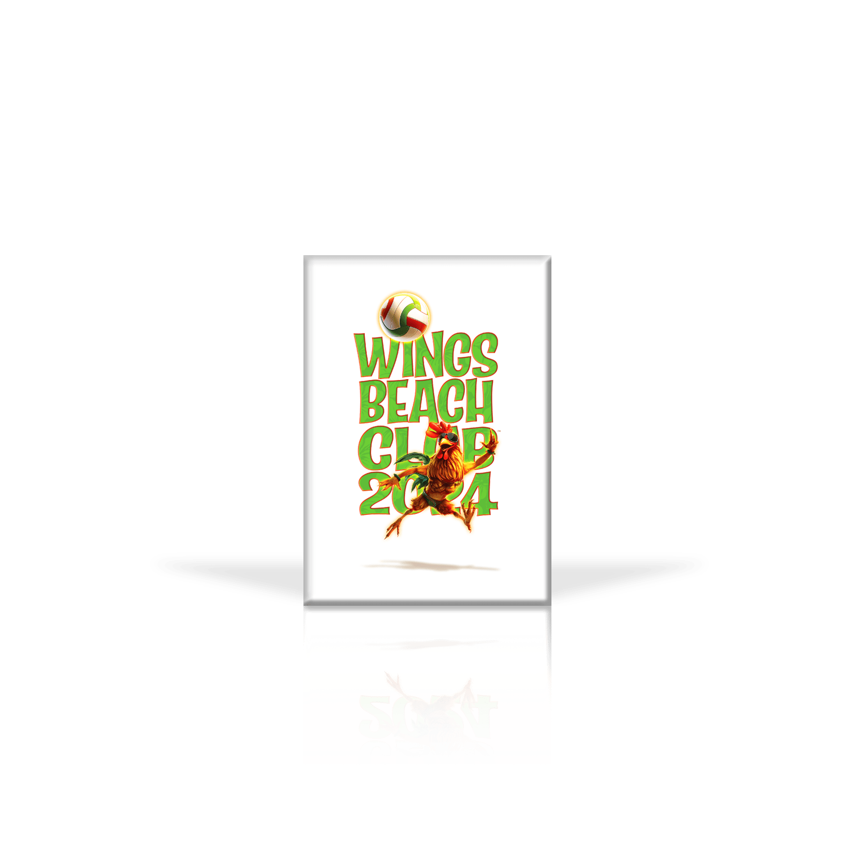 WBC Left Chest Shape Dk Green - Back MDJ Rooster-Text-Green