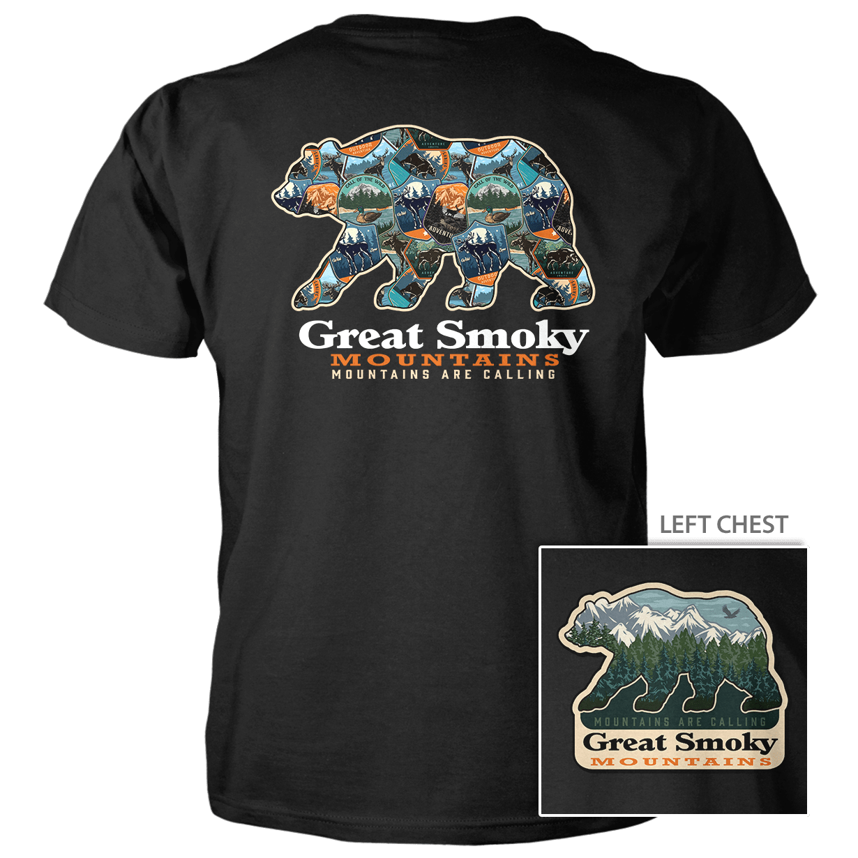 Bear Sticker Label Shirt