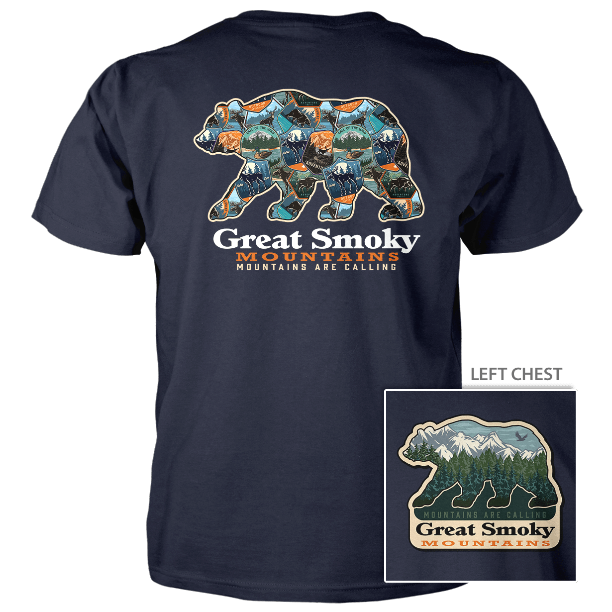 Bear Sticker Label Shirt