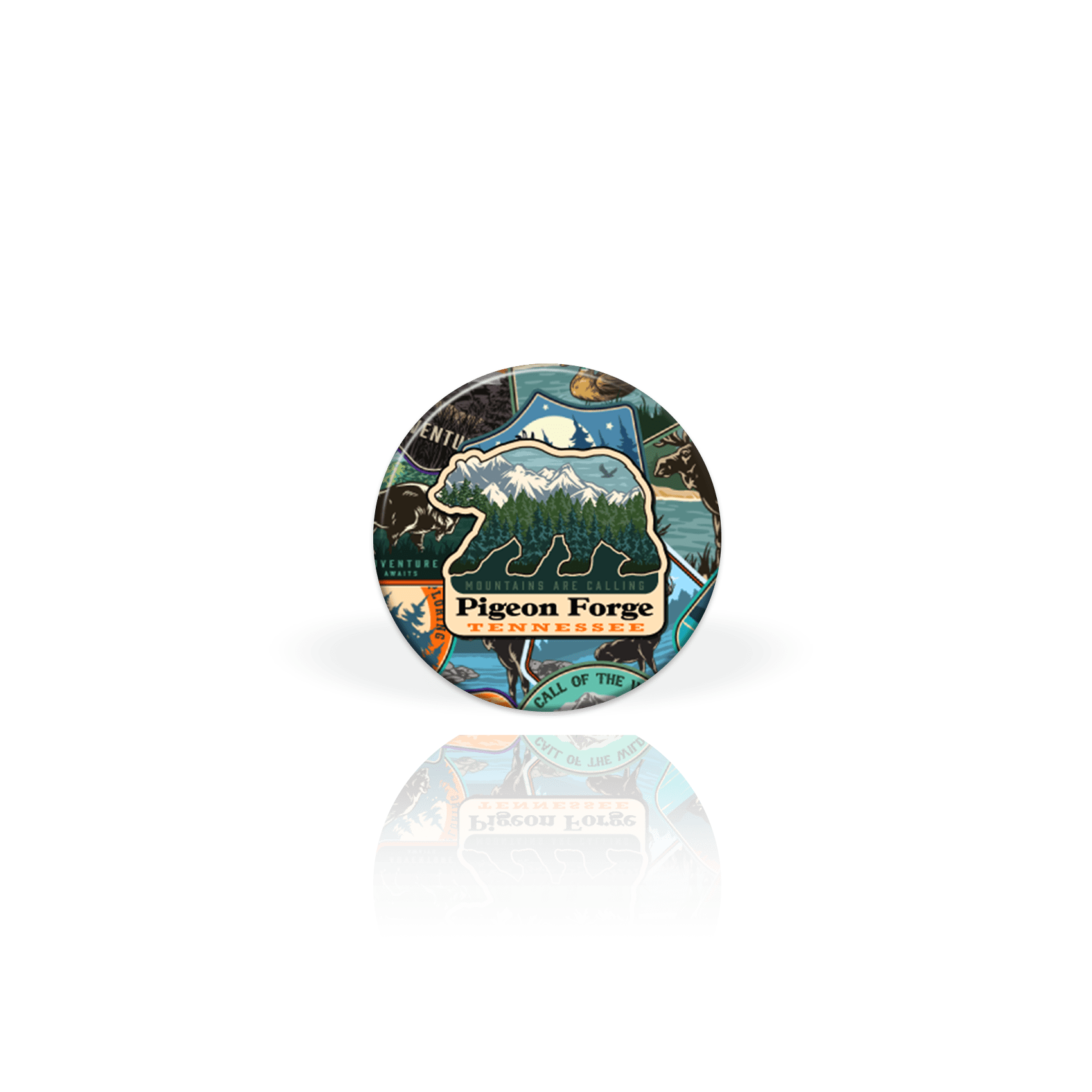 Bear Sticker Label