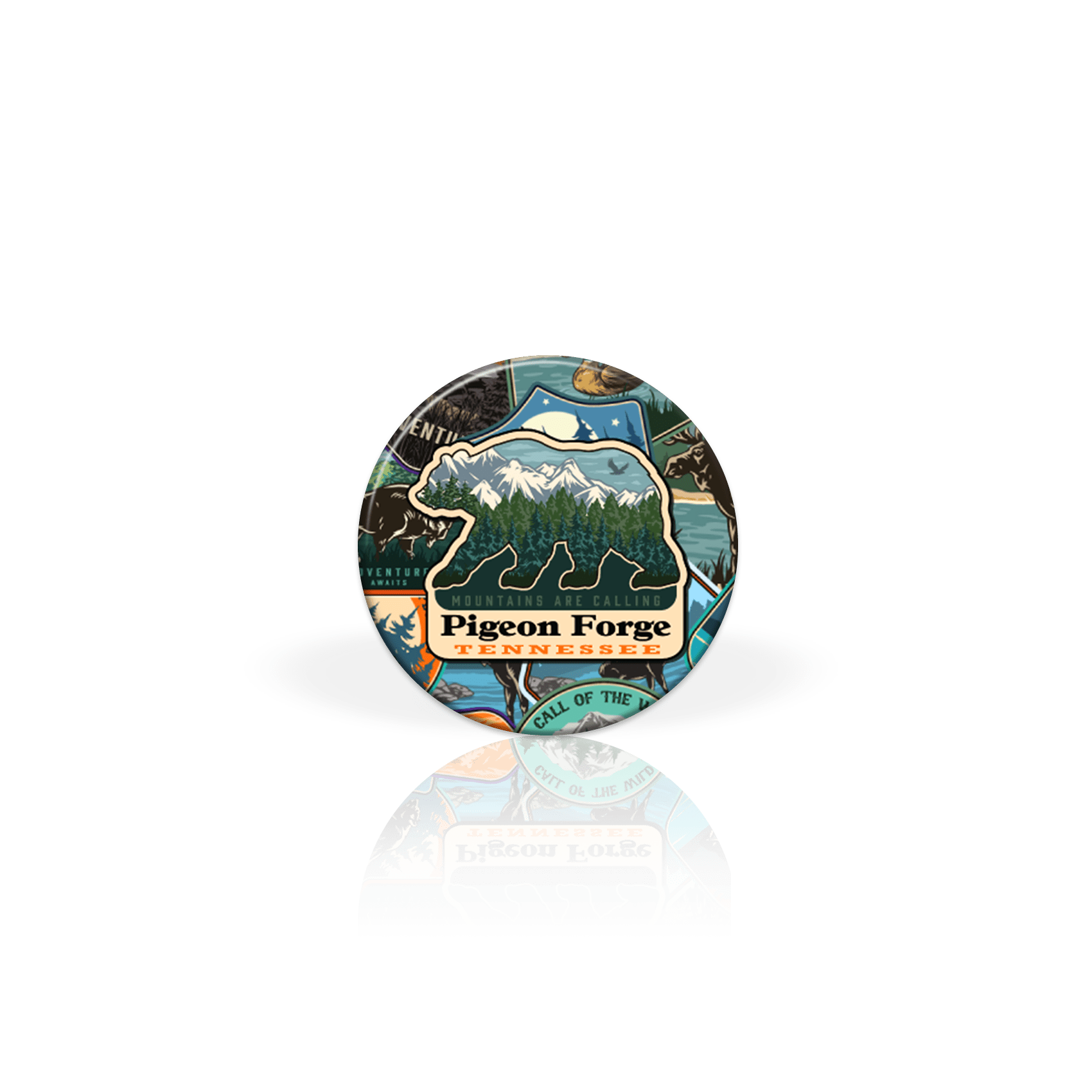 Bear Sticker Label