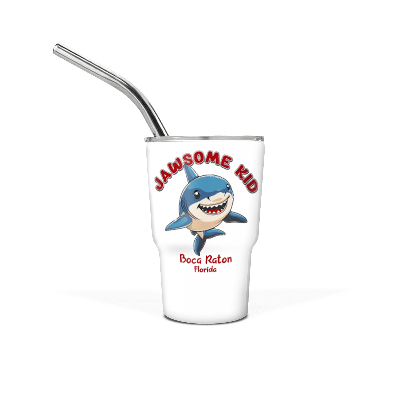 Mini 3 oz Tumbler with Straw