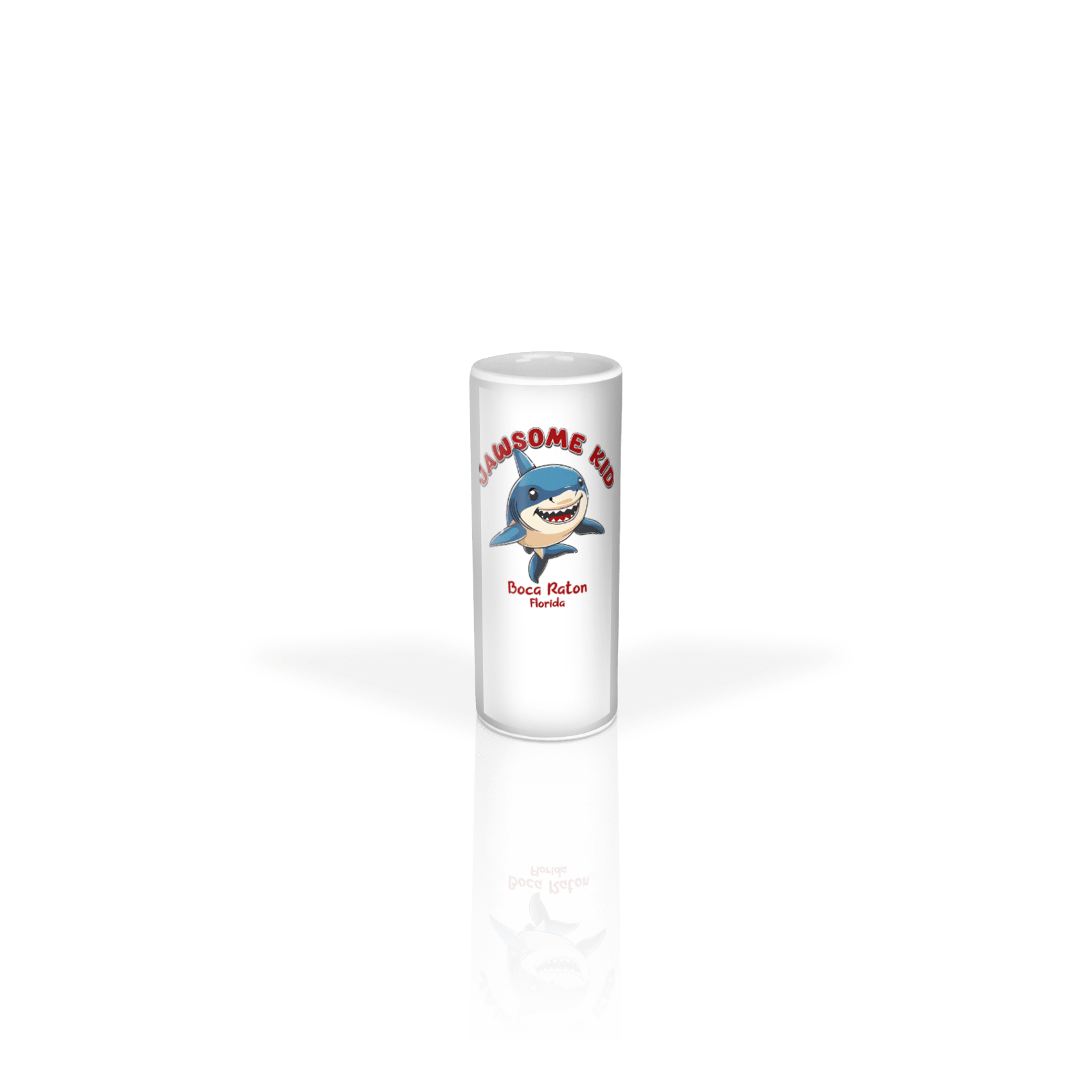 Ceramic Shooter 3oz White