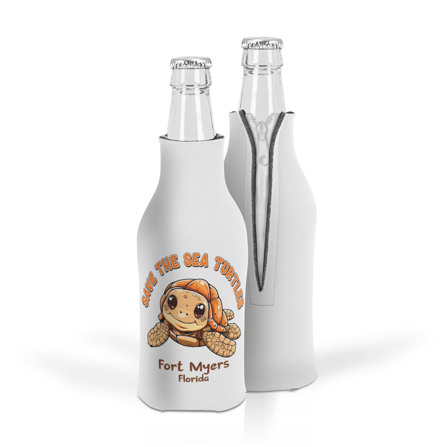 Scuba Foam Zippered Bottle