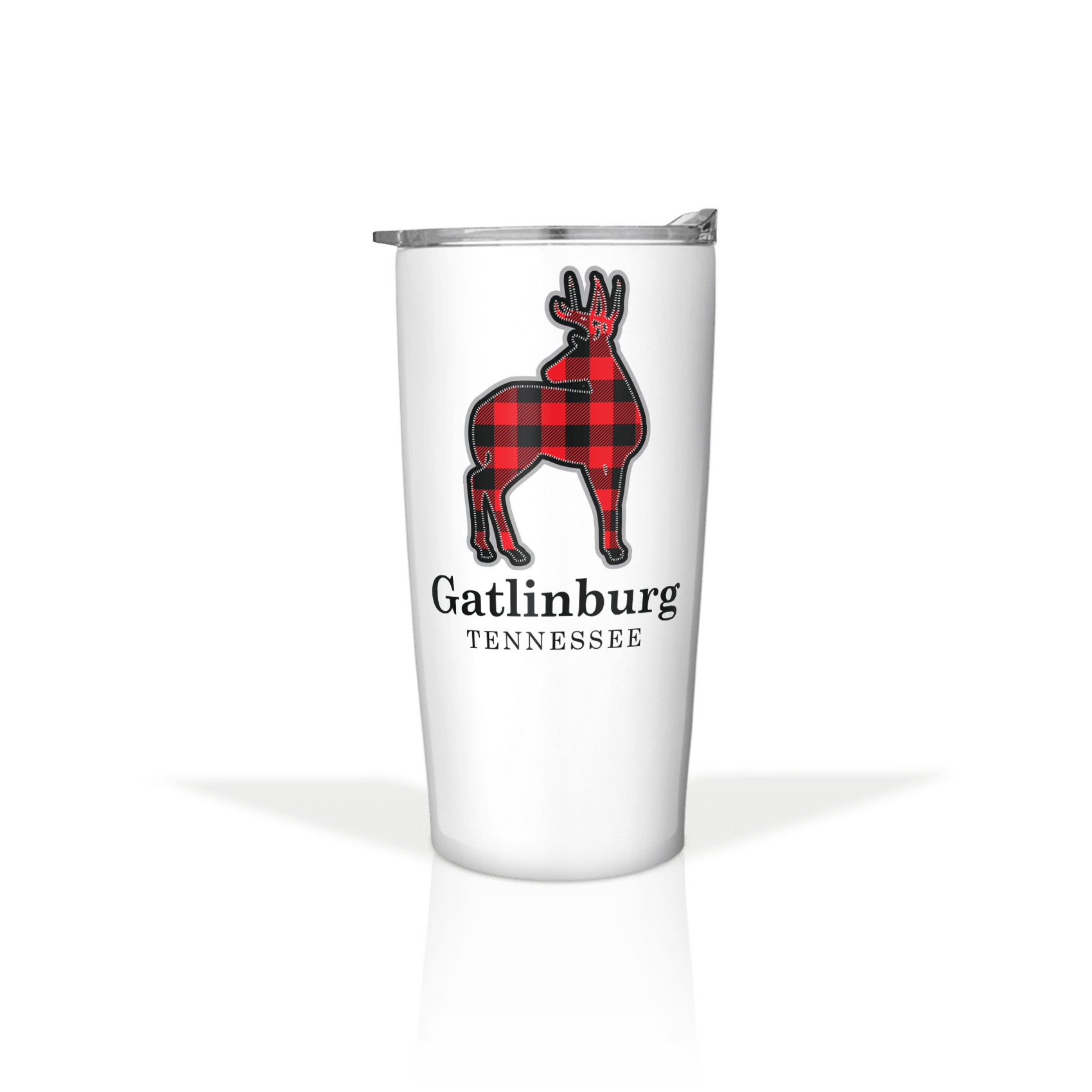 Buffalo Plaid Deer