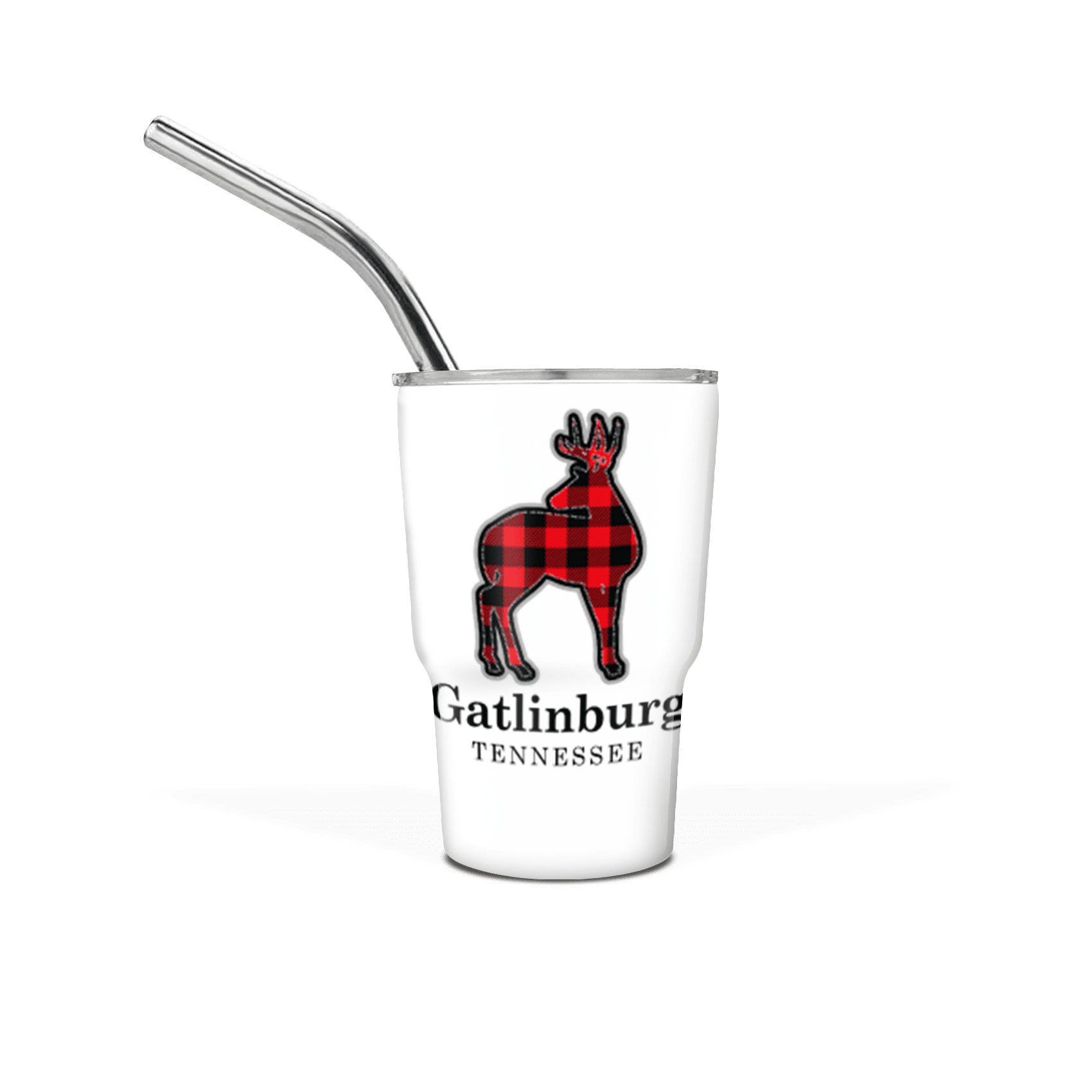 Mini 3 oz Tumbler with Straw