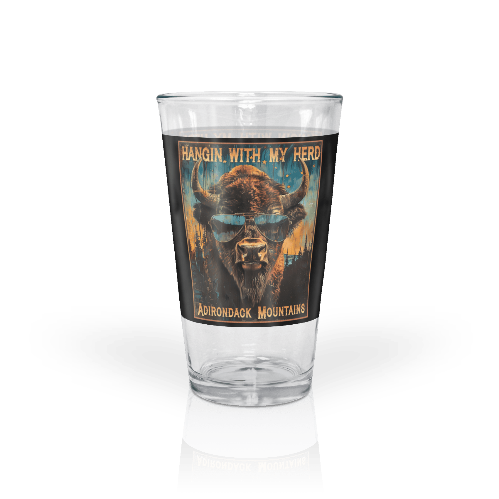 Clear 16 oz Pint Glass