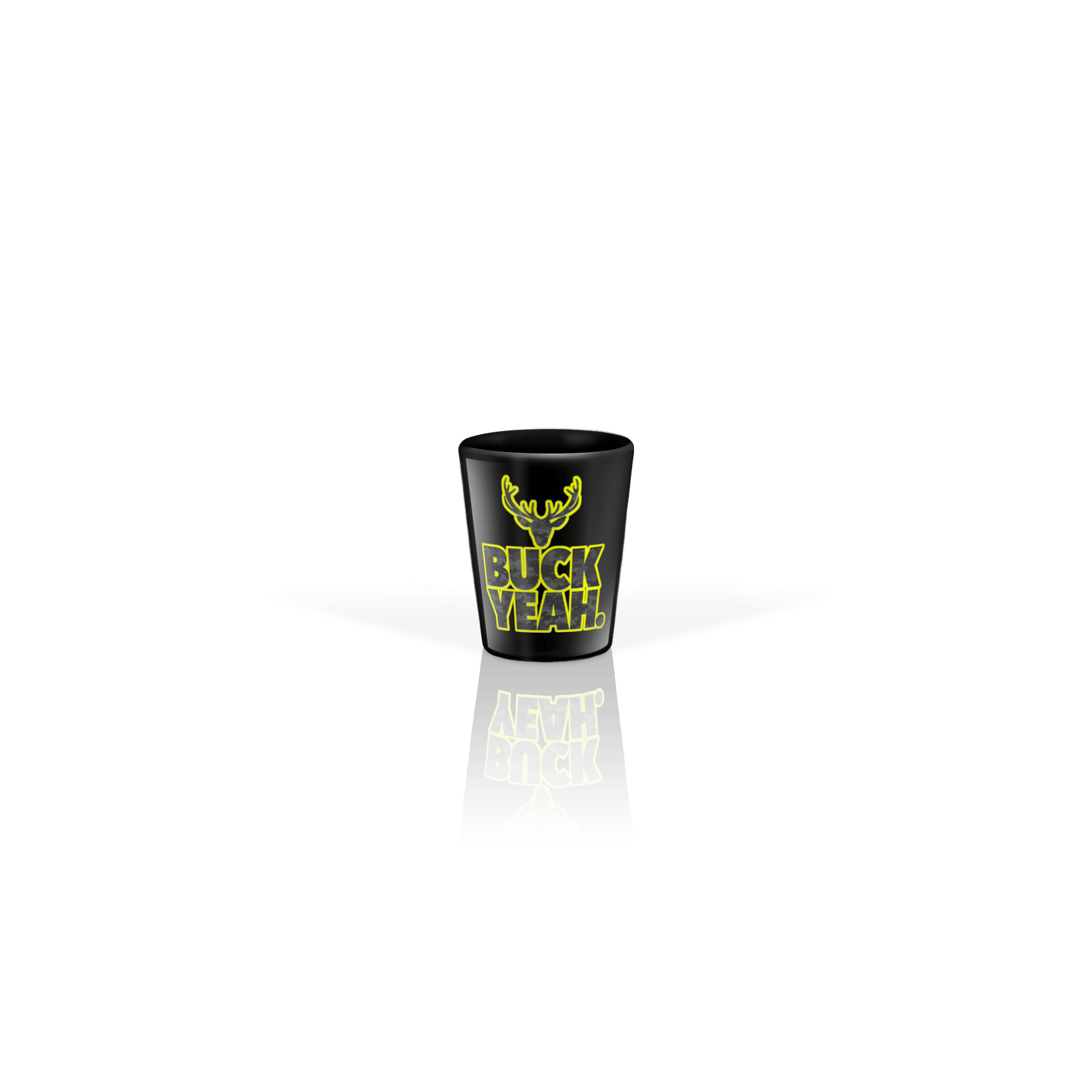 DigCamo Swoosh Left Chest Gray-Lime - Buck Yeah Back Gray-Lime
