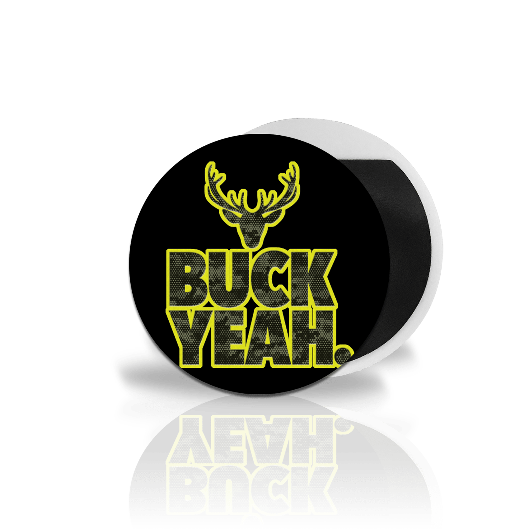 DigCamo Swoosh Left Chest Army-Green-Lime - Buck Yeah Back Army-Green-Lime