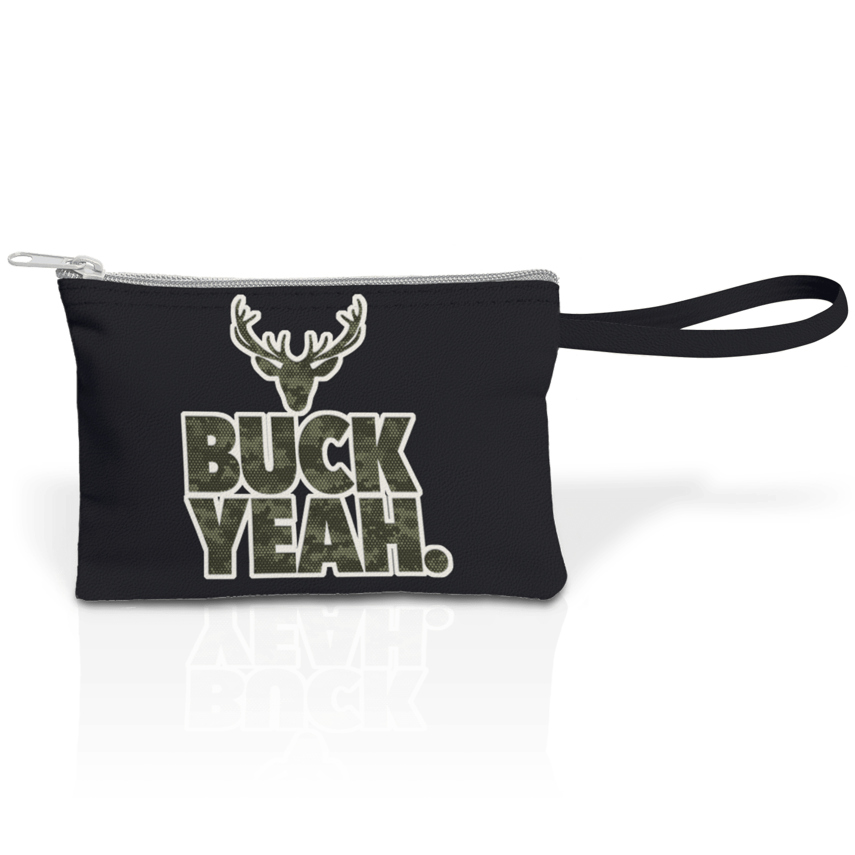 DigCamo Swoosh Left Chest Army-Green-White - Buck Yeah Back Army-Green-White