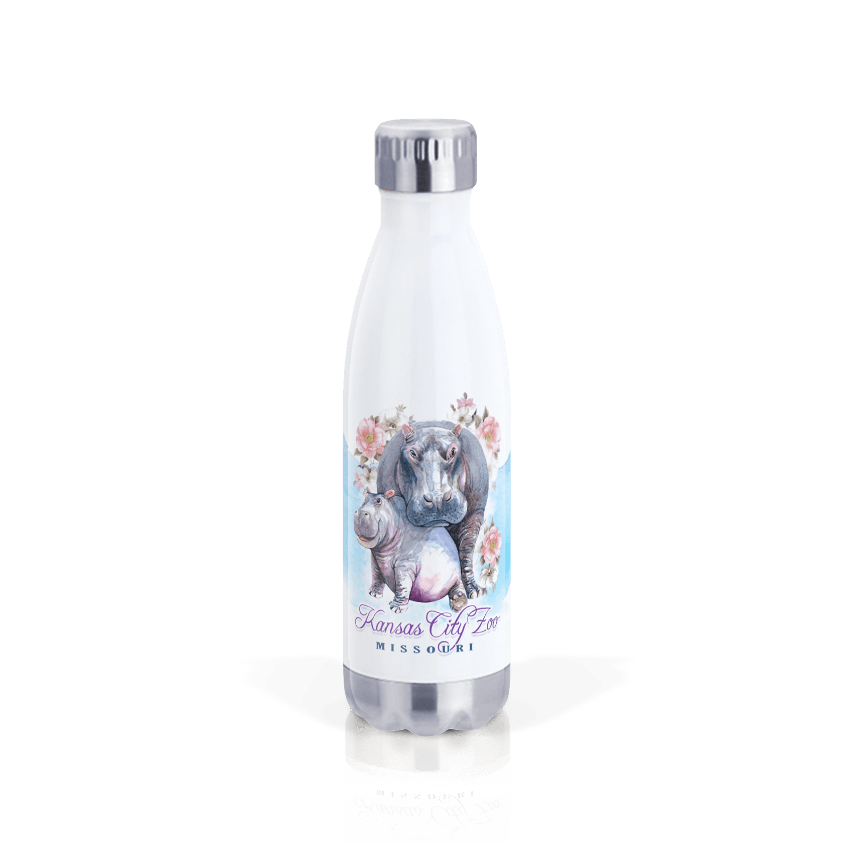 Colorsplash Floral Hippo