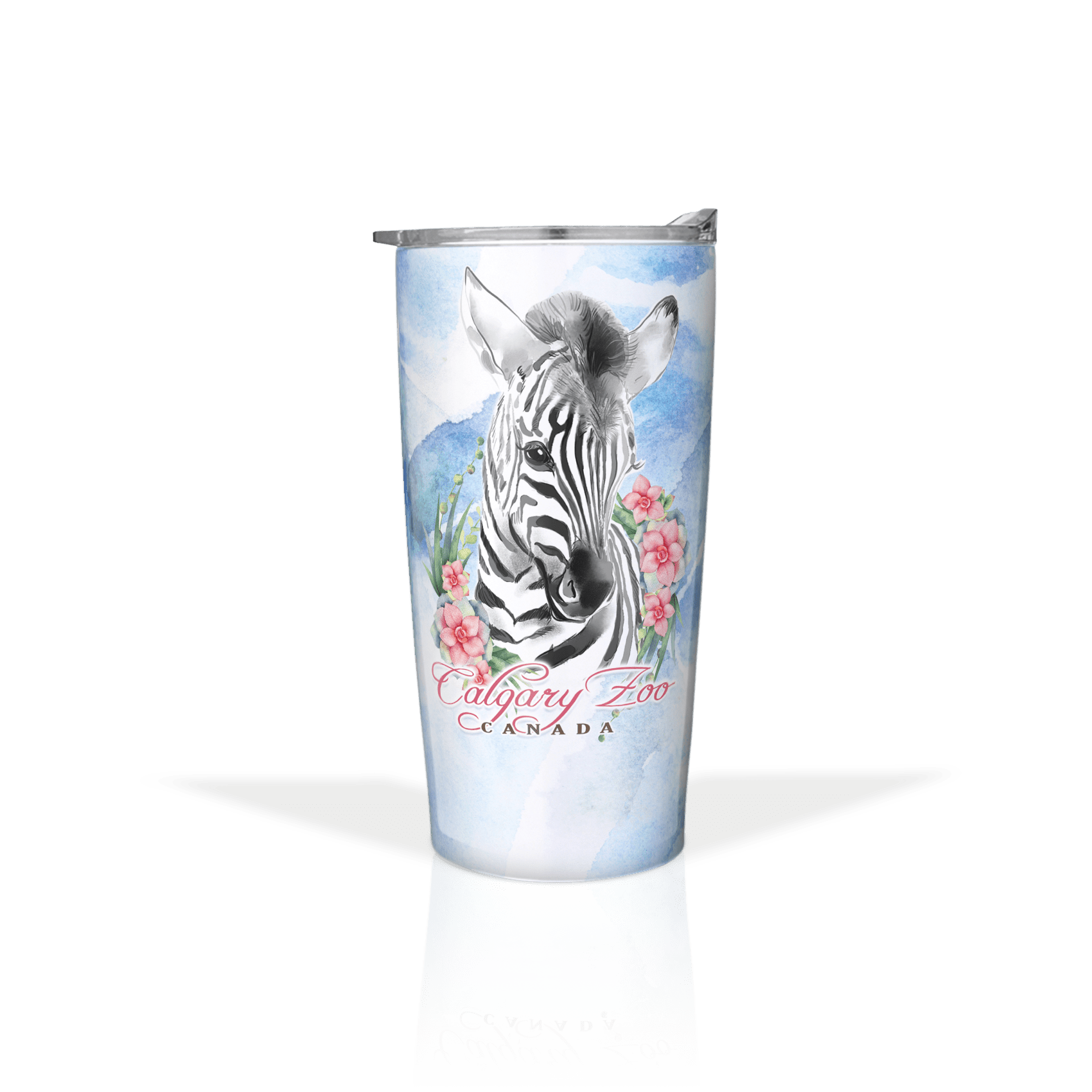 Colorsplash Floral Zebra