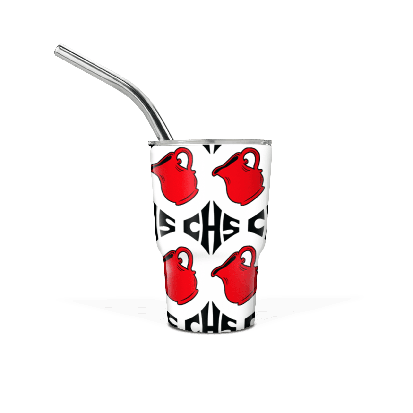 Mini 3 oz Tumbler with Straw