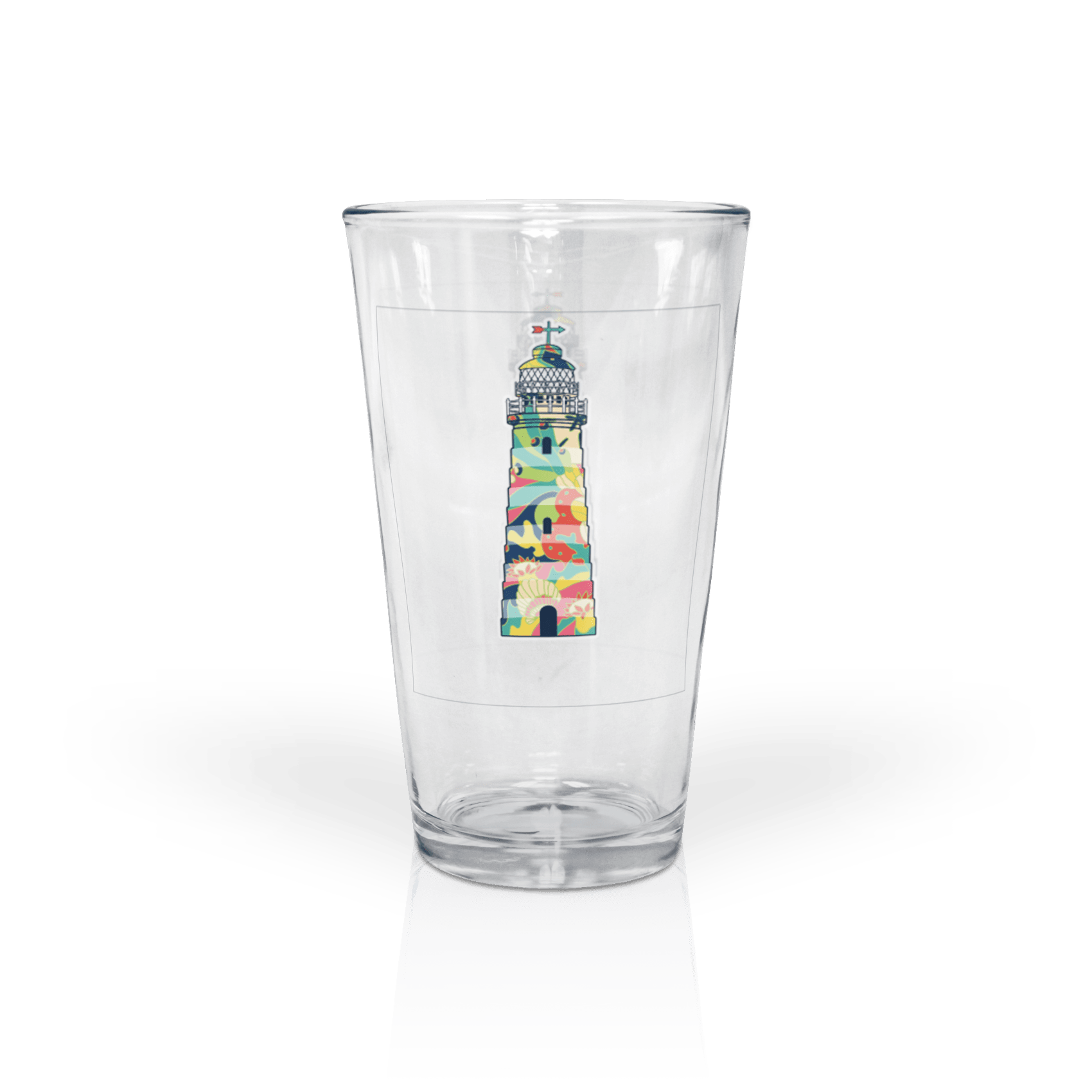 Clear 16 oz Pint Glass