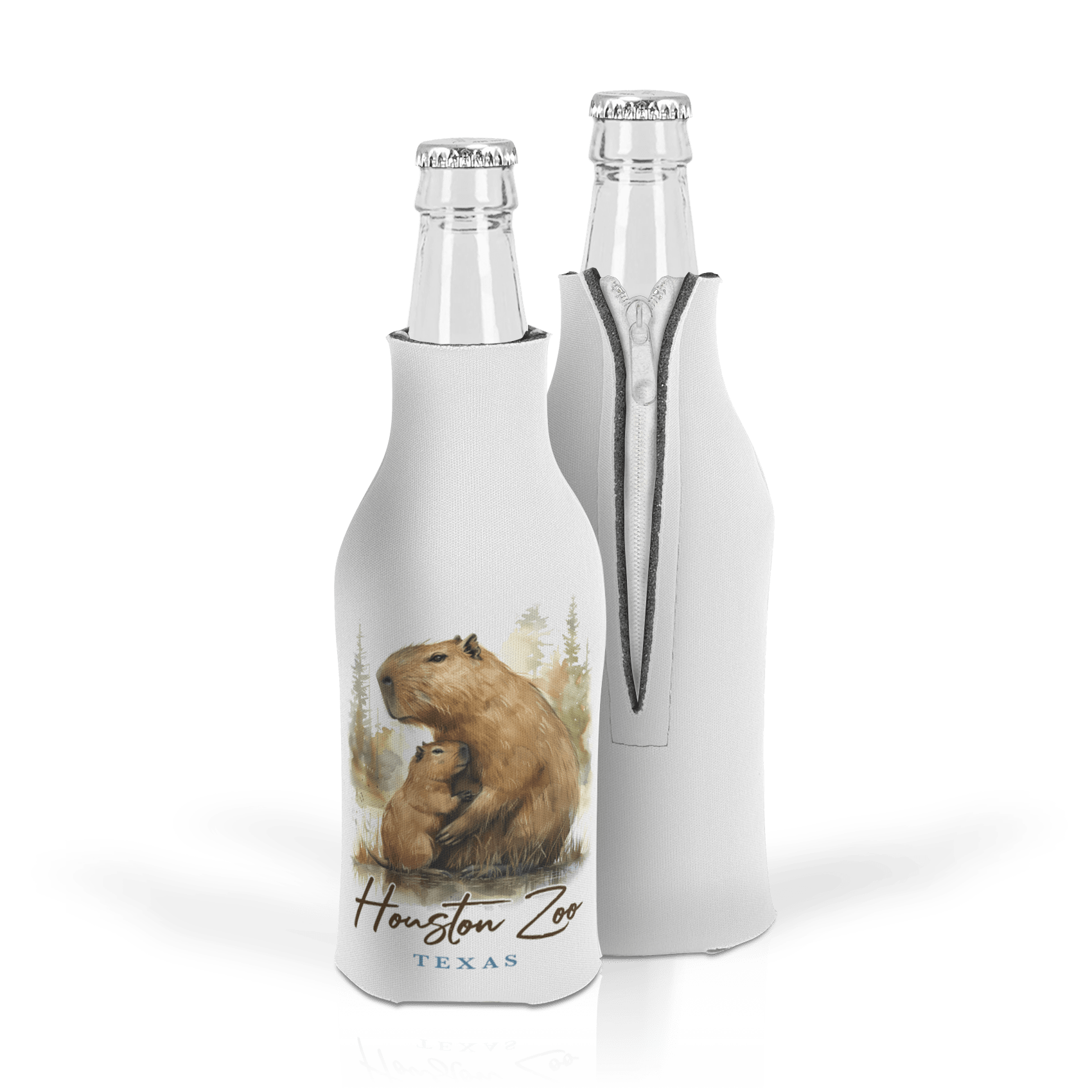 Scuba Foam Zippered Bottle