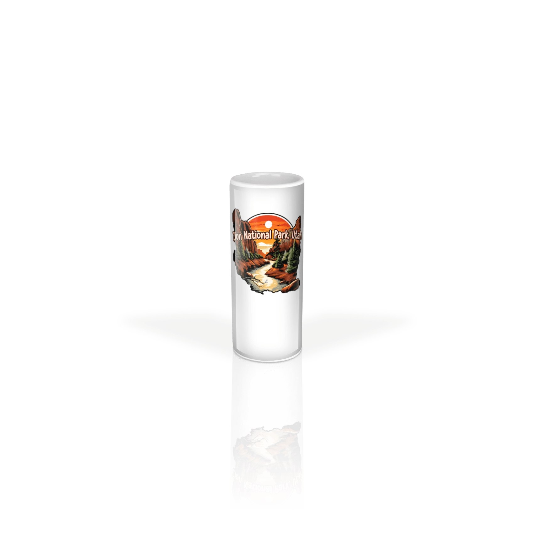 Ceramic Shooter 3oz White
