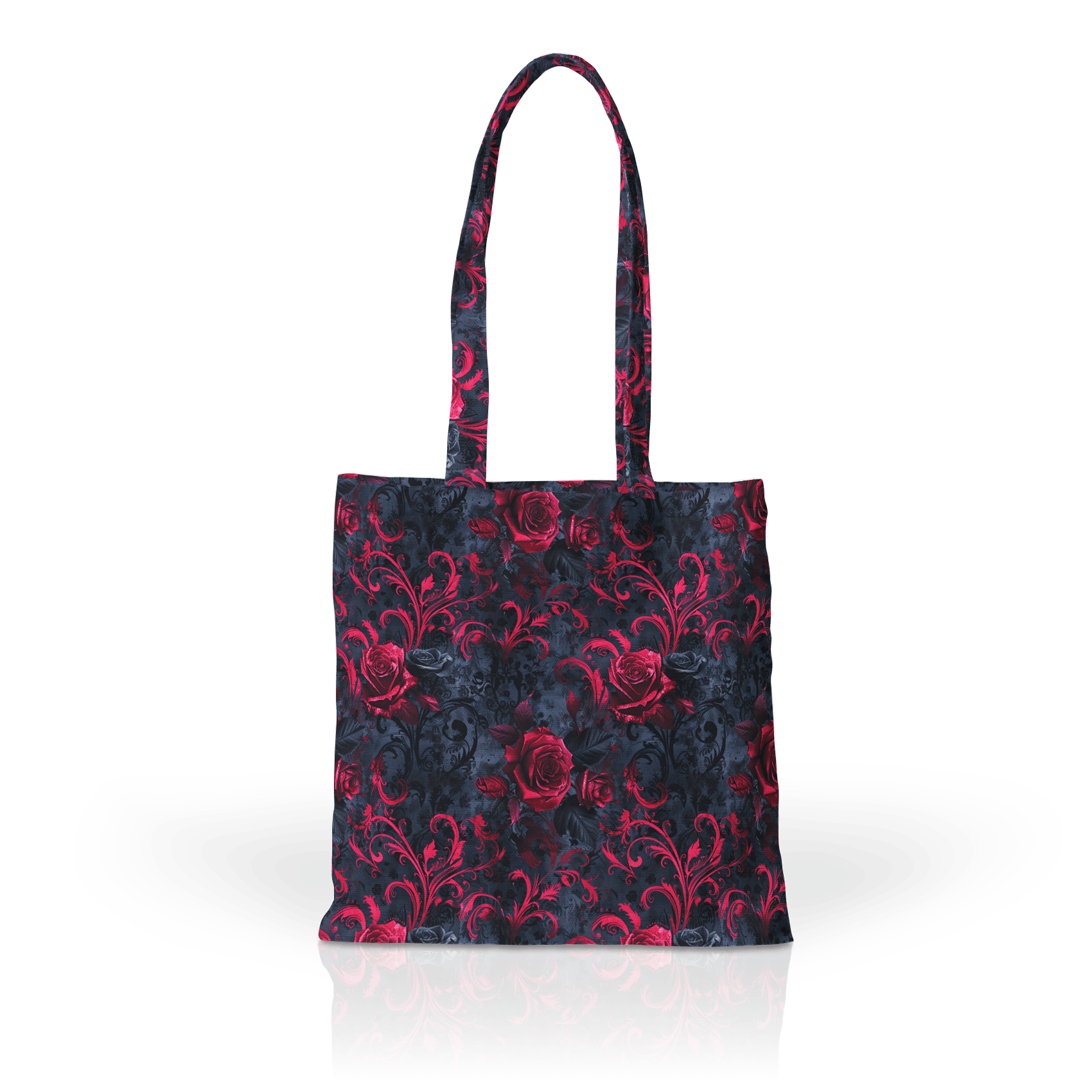 Crimson Swirl Florale