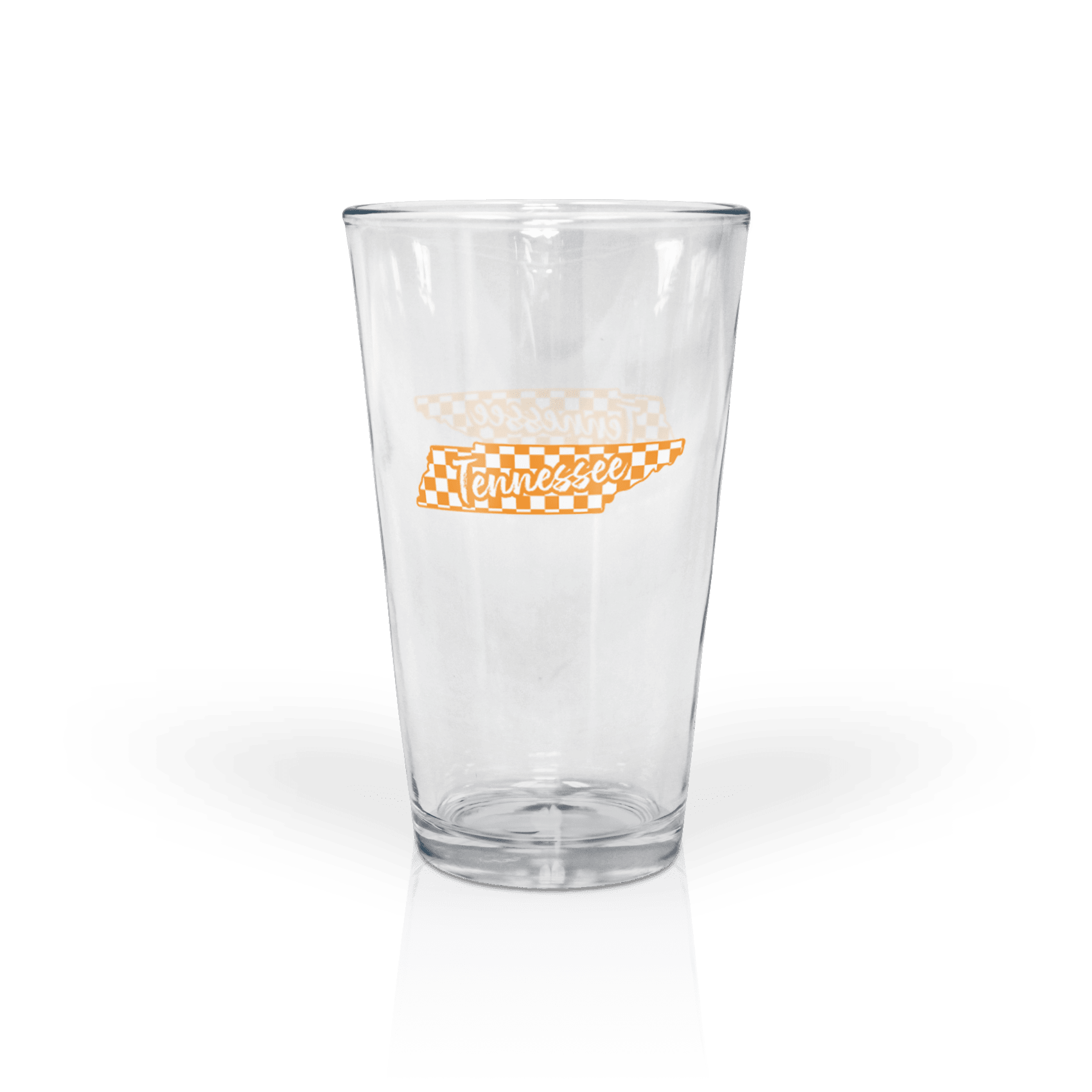 Checkered Filled Tennessee Shape