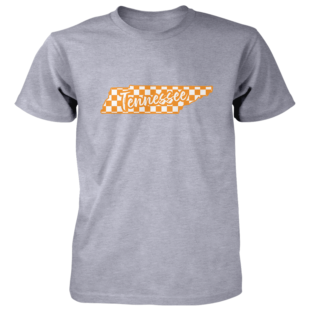 Checkered Filled Tennessee Shape