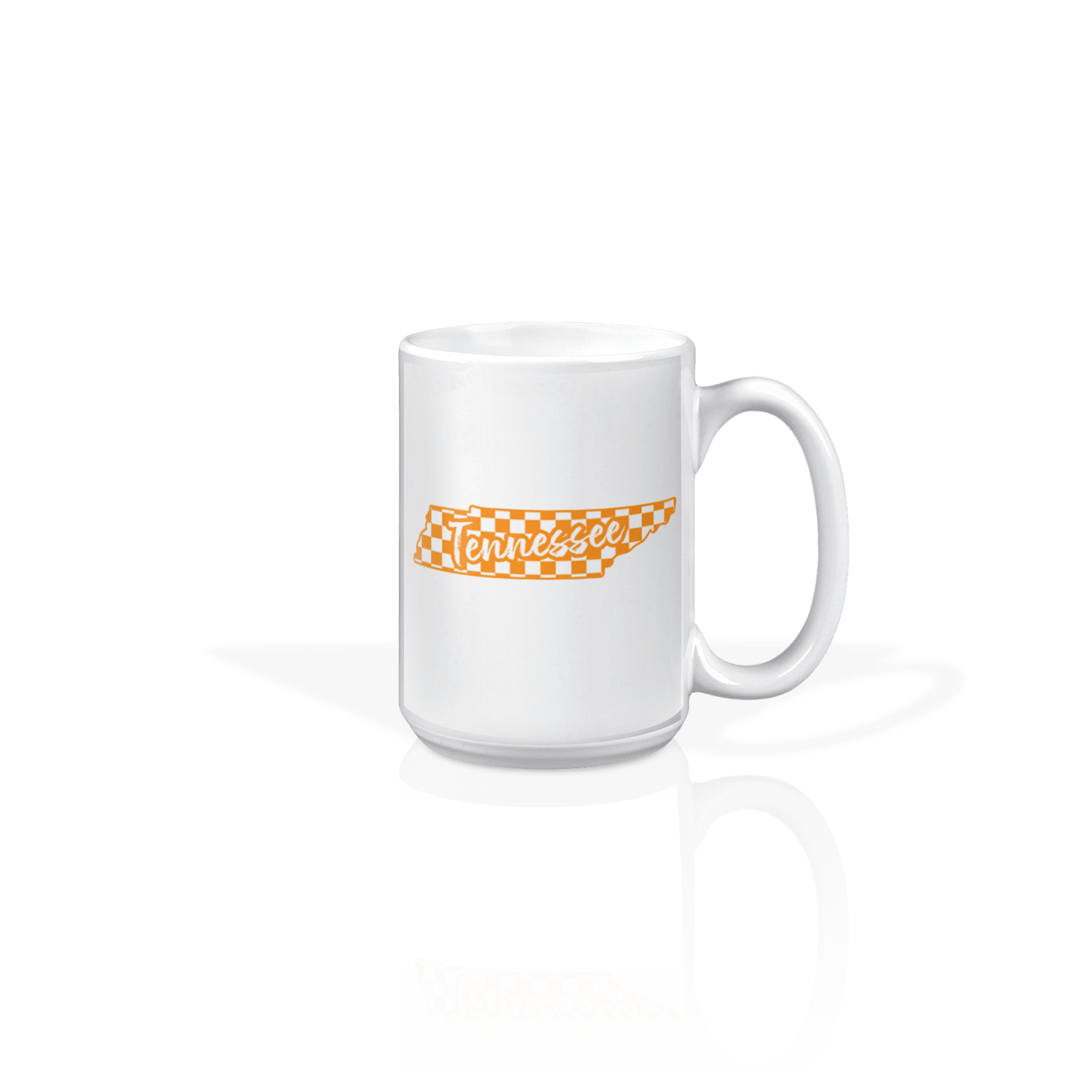 Checkered Filled Tennessee Shape