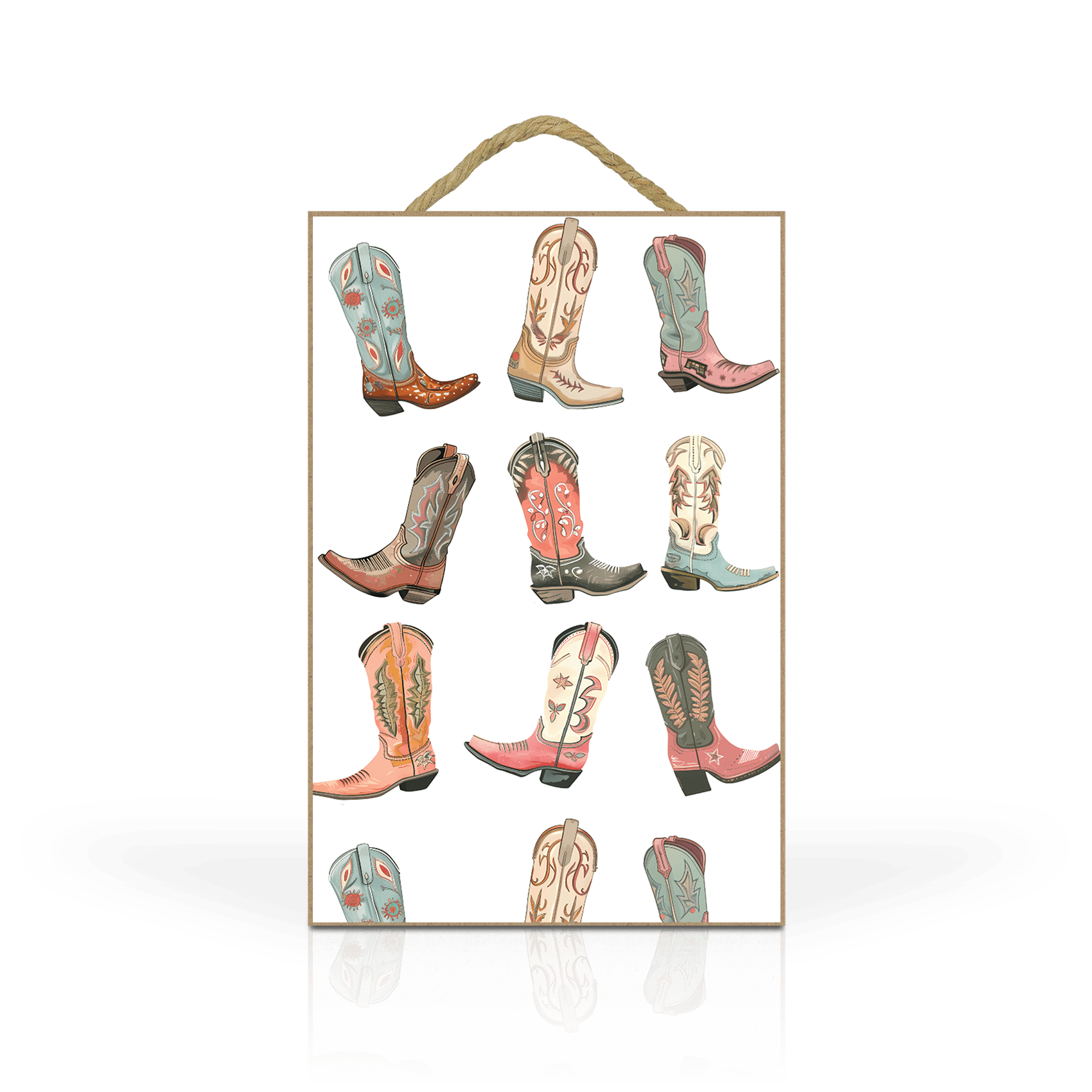 Cowboy Boot Pattern