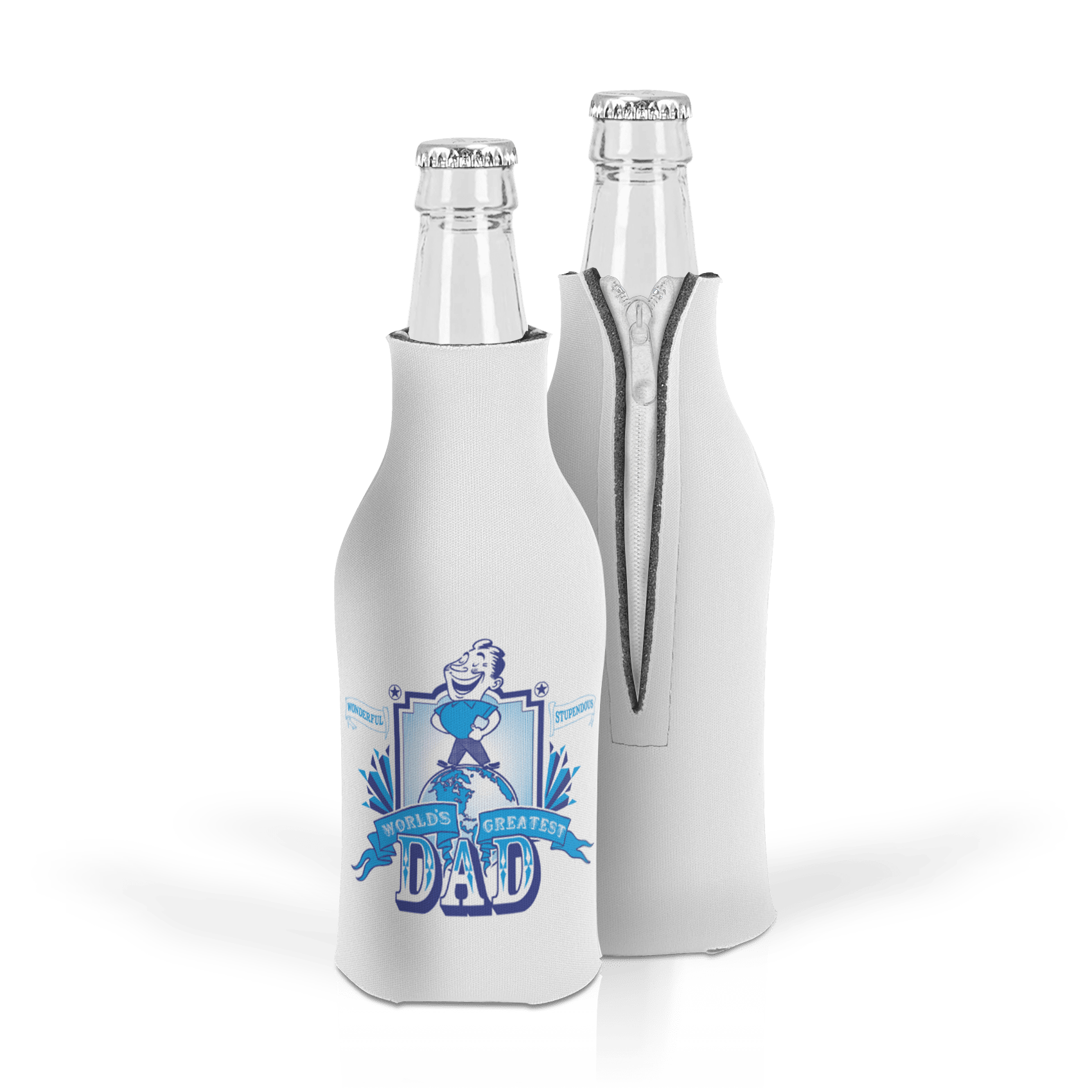 Scuba Foam Zippered Bottle