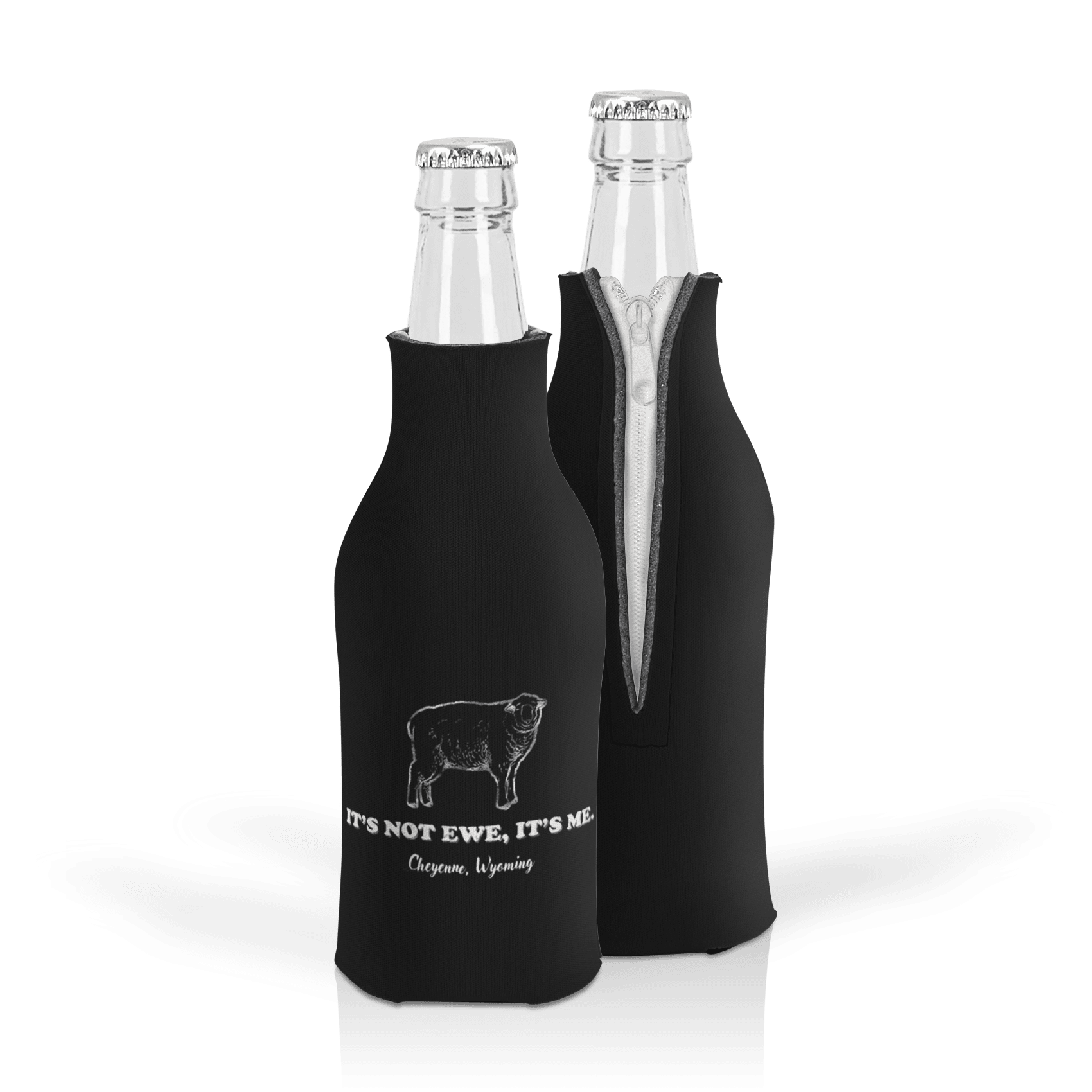 Scuba Foam Zippered Bottle