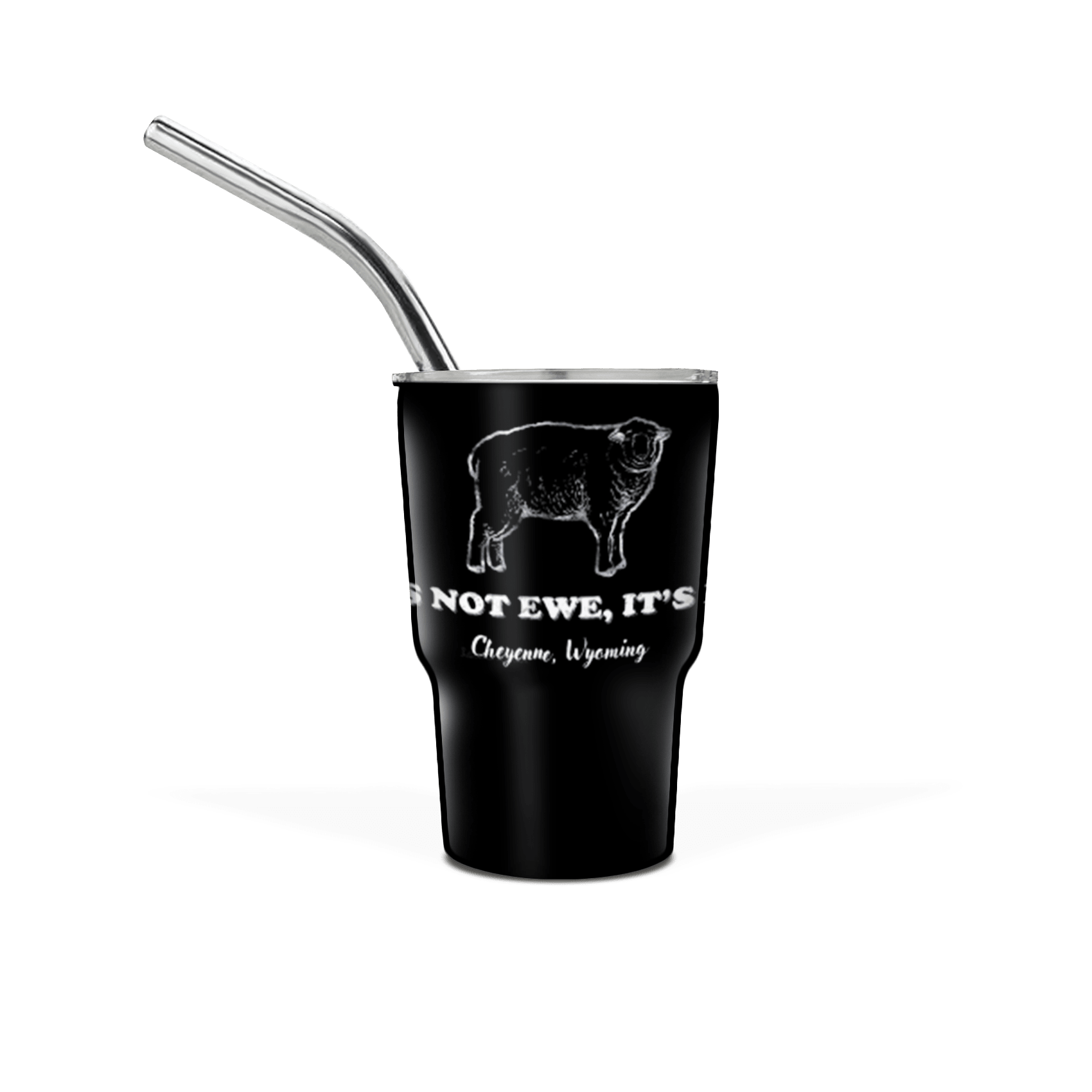 Mini 3 oz Tumbler with Straw