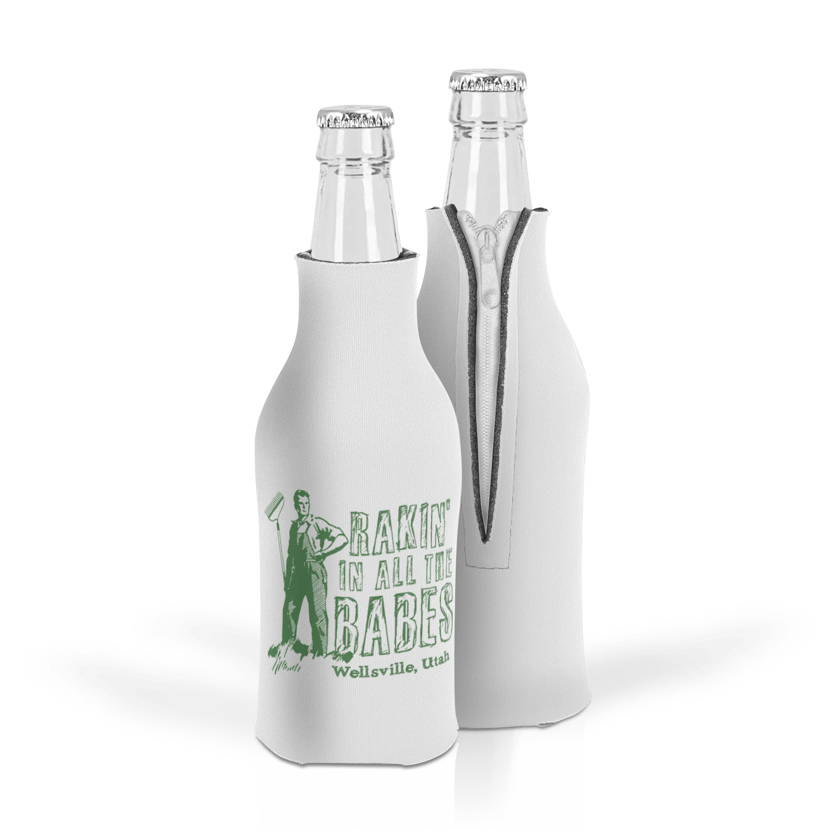 Scuba Foam Zippered Bottle