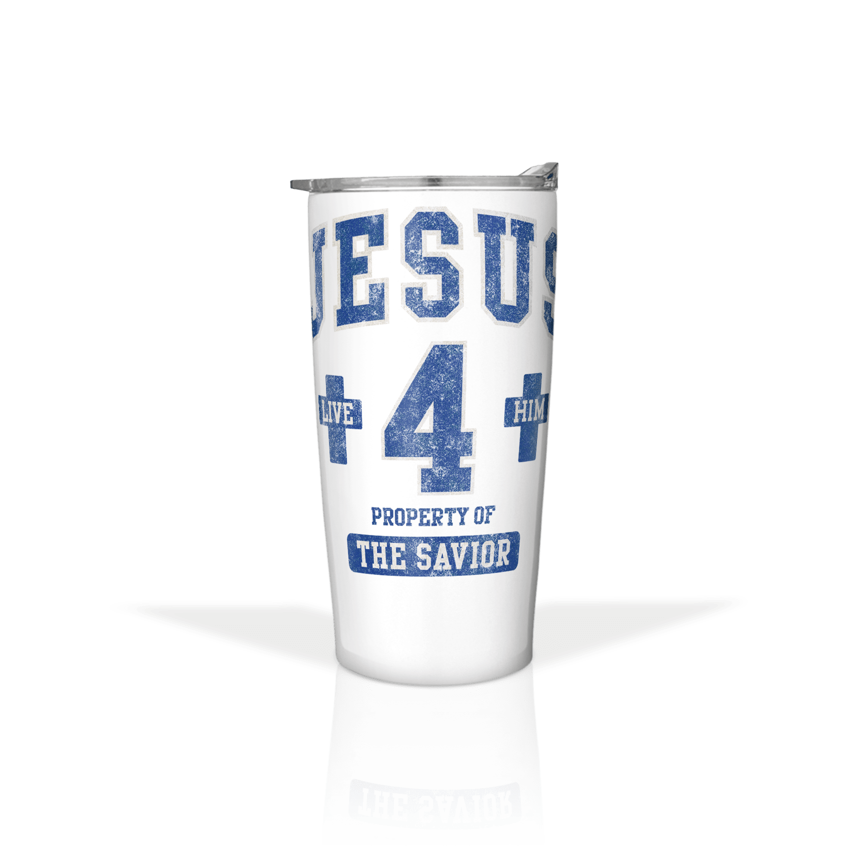Live 4 Him Jesus Blue