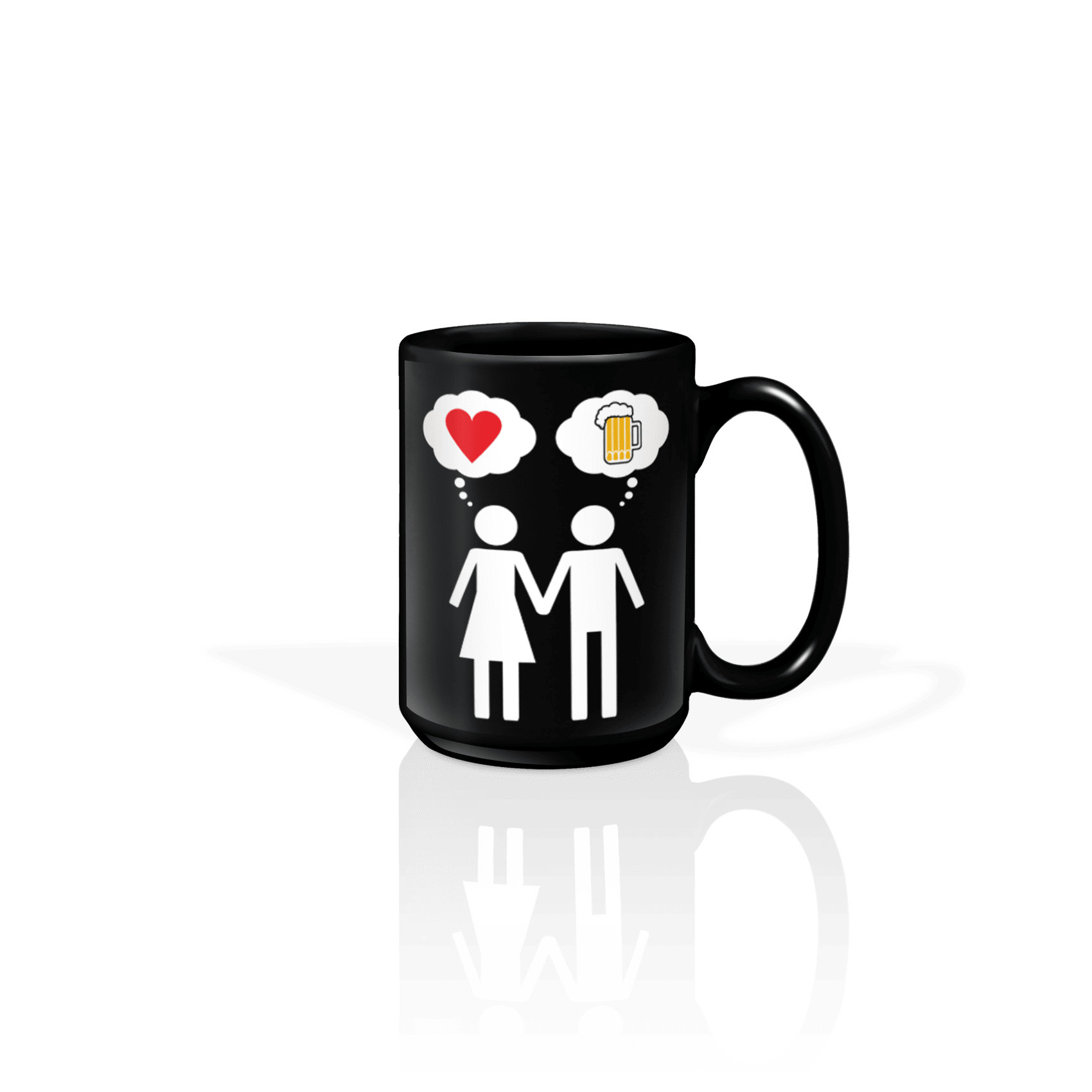 Ceramic 15oz Mug Black