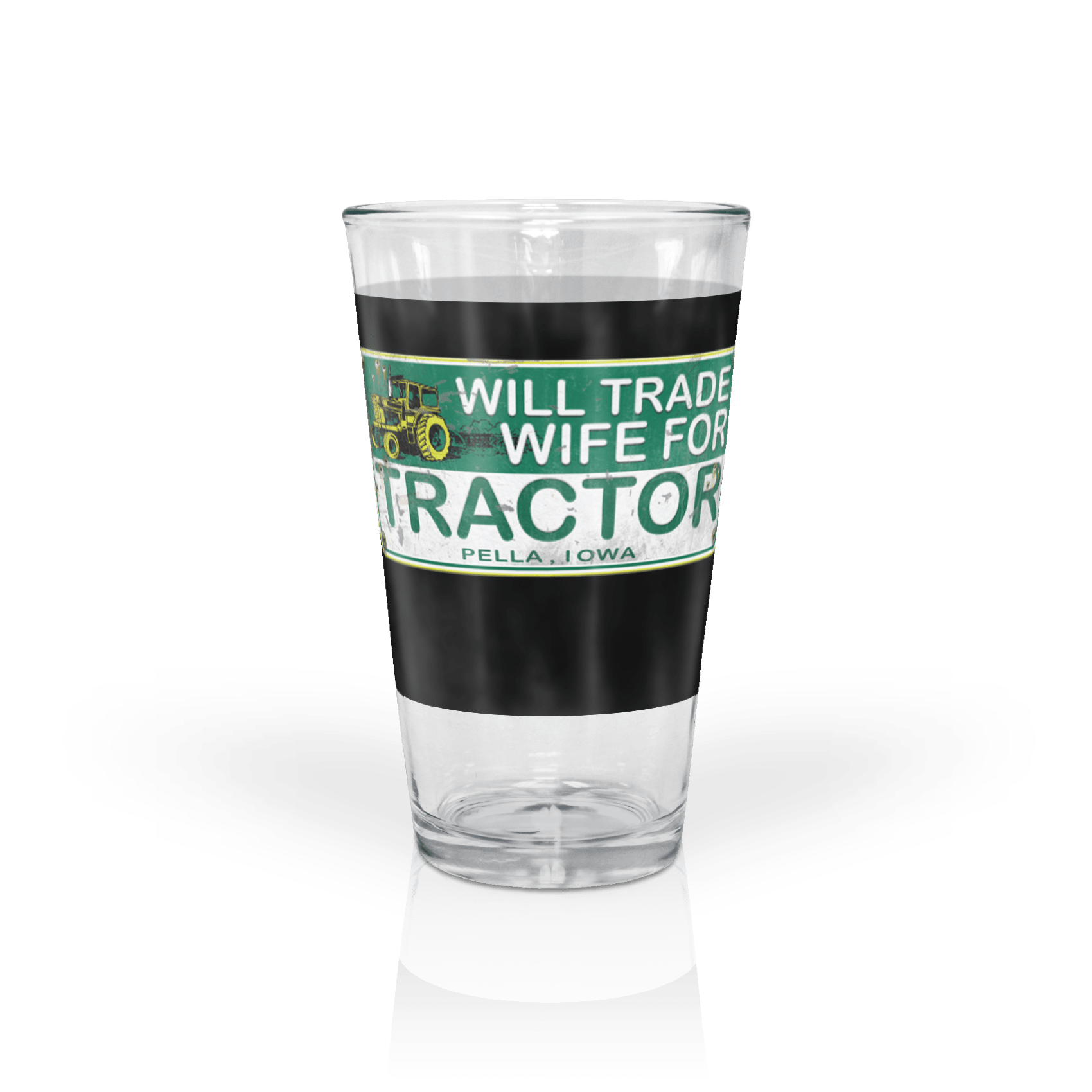 Clear 16 oz Pint Glass