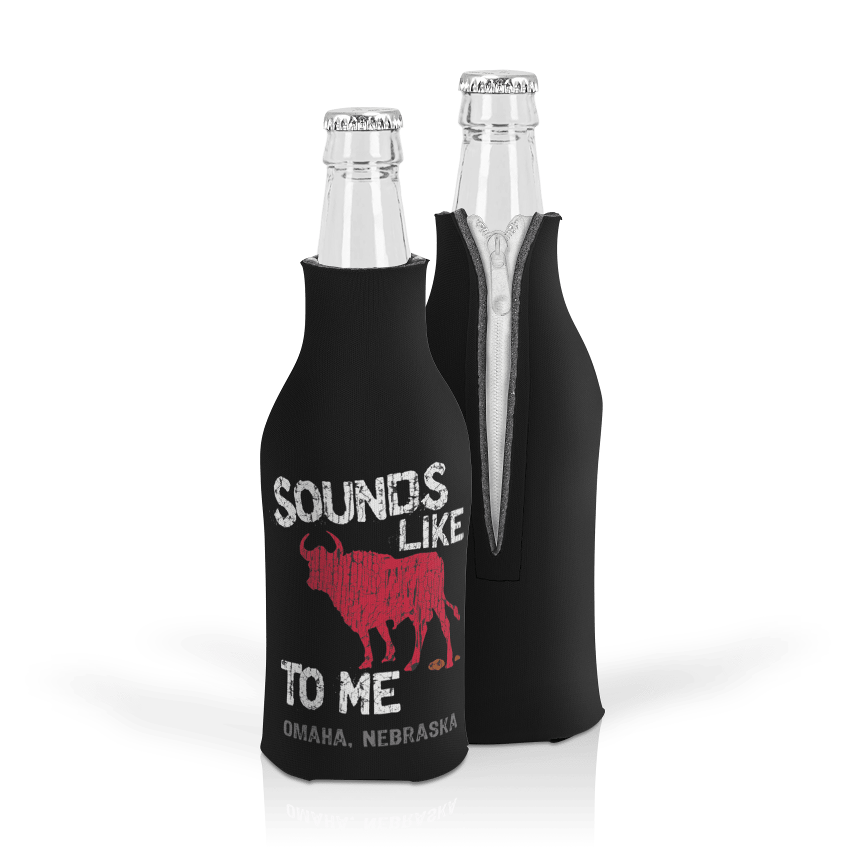 Scuba Foam Zippered Bottle