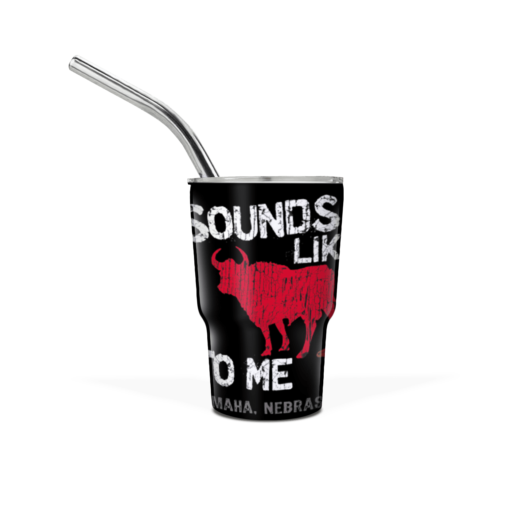Mini 3 oz Tumbler with Straw