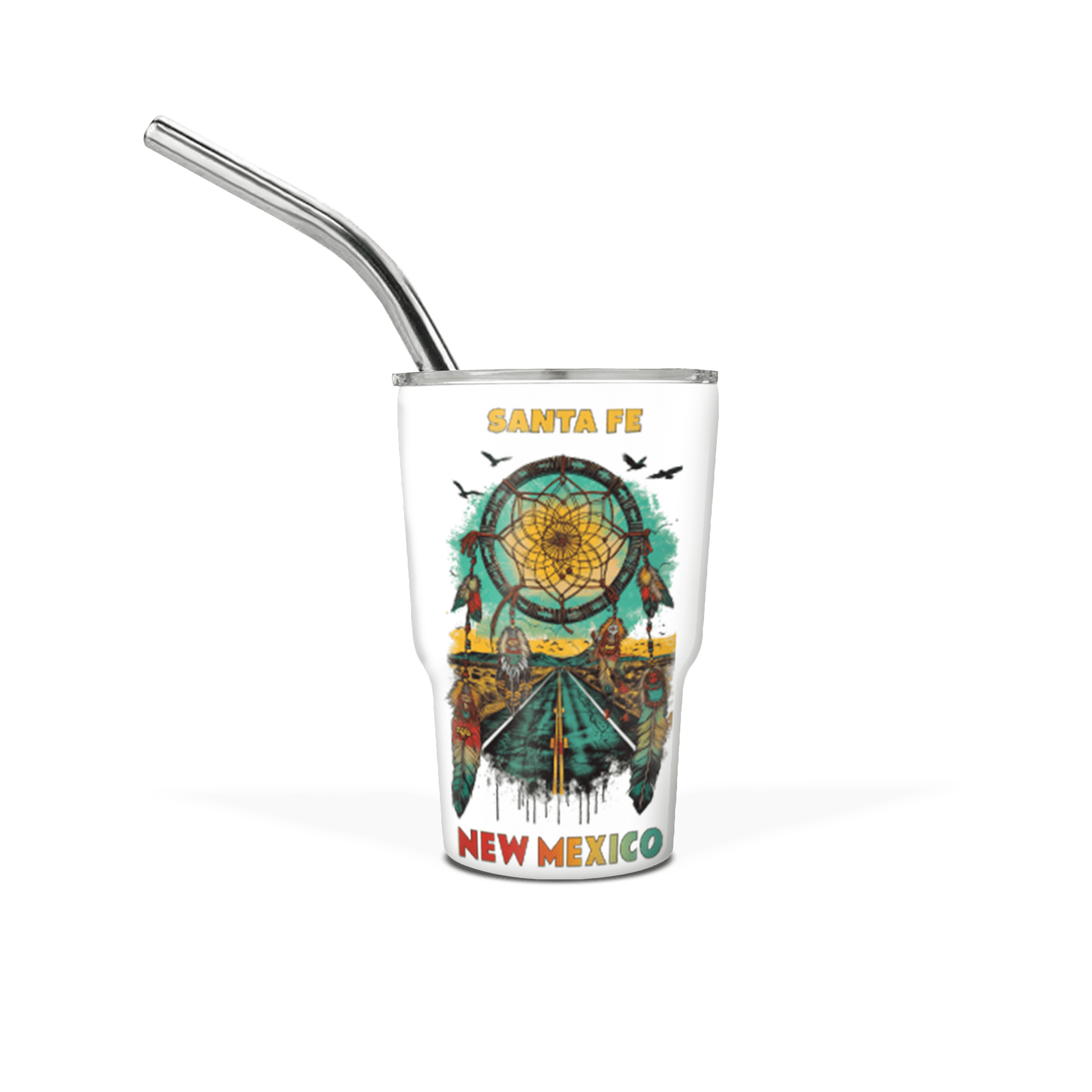 Mini 3 oz Tumbler with Straw