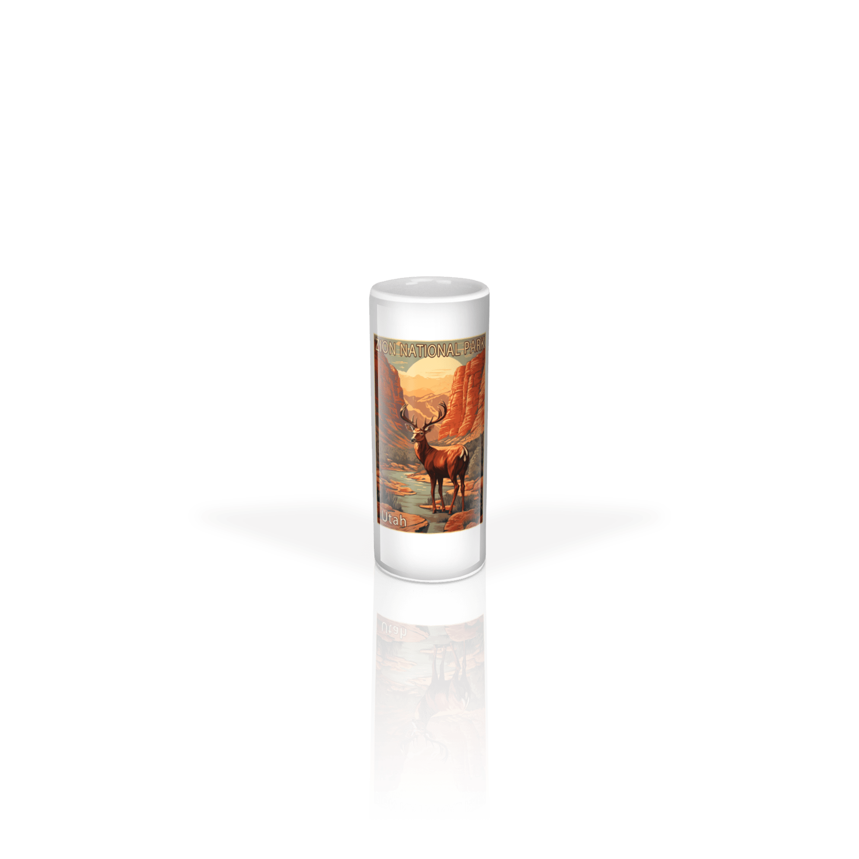 Ceramic Shooter 3oz White