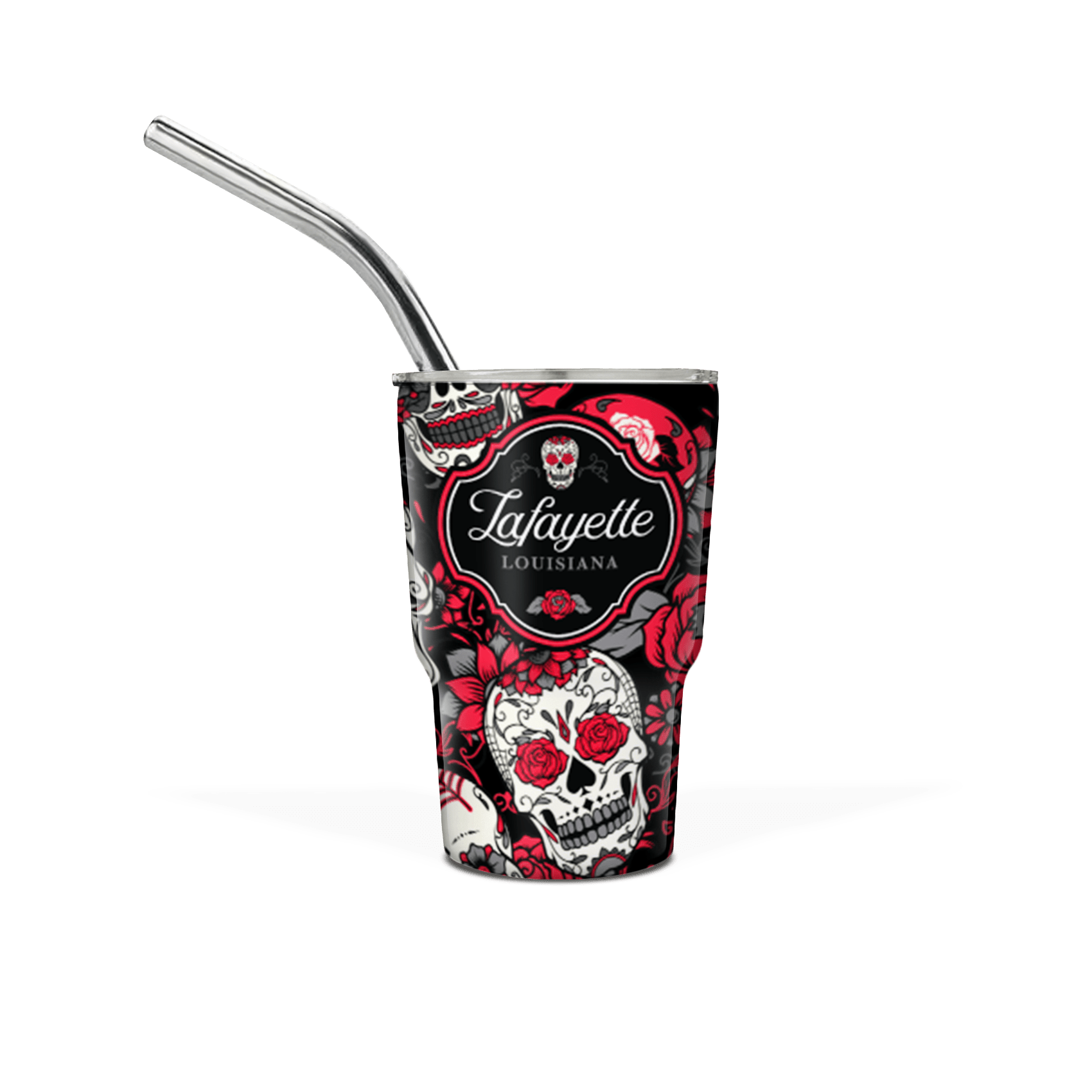 Mini 3 oz Tumbler with Straw