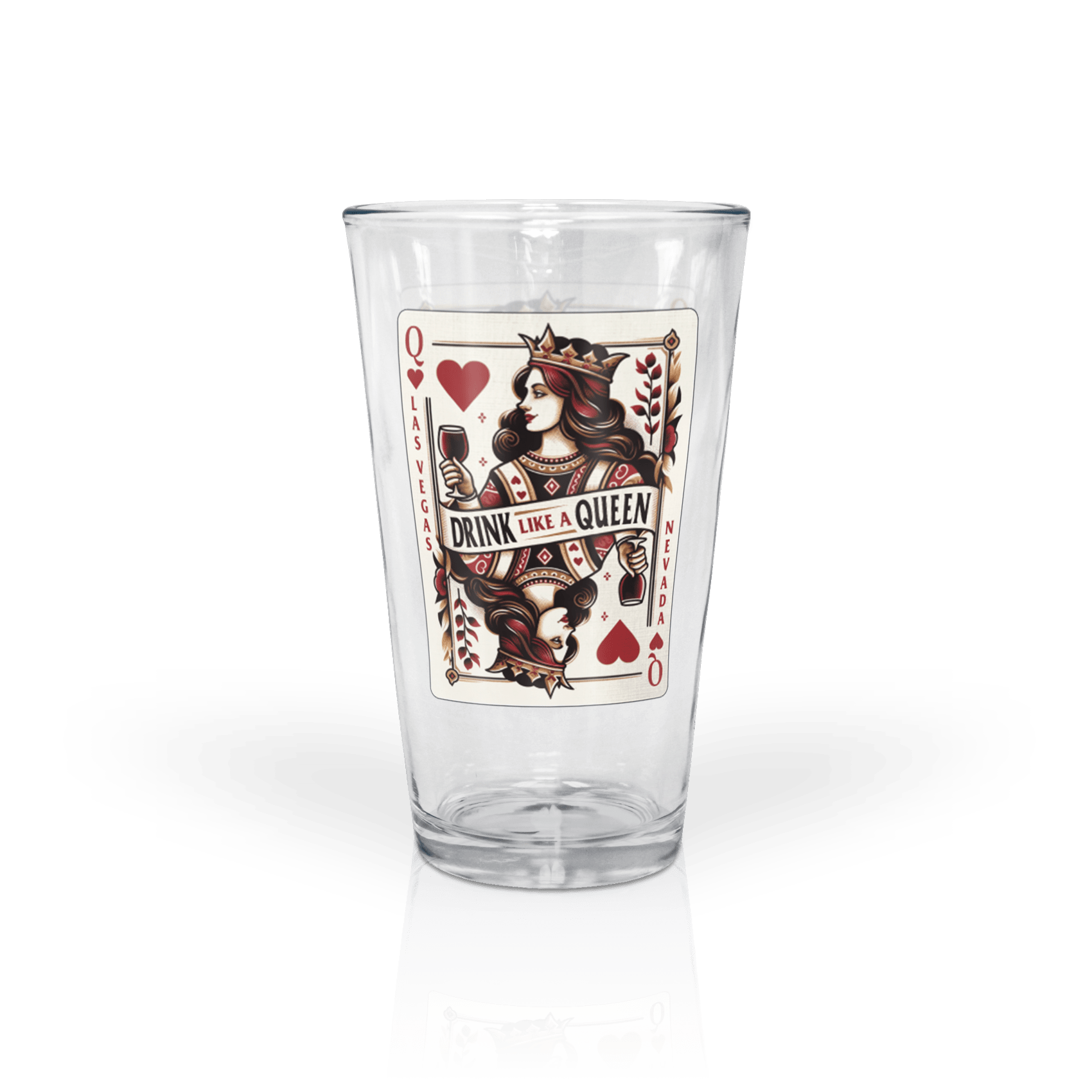 Clear 16 oz Pint Glass