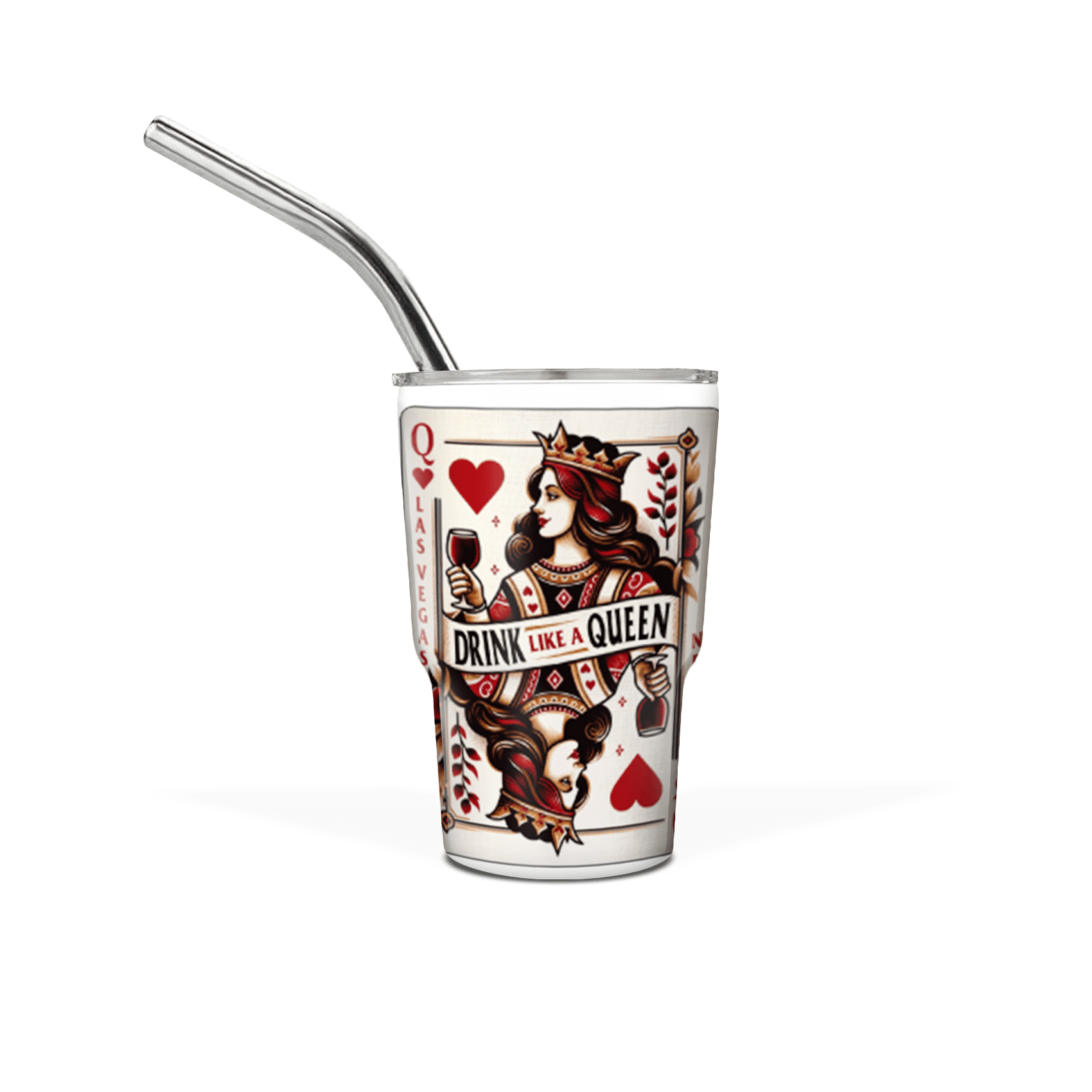 Mini 3 oz Tumbler with Straw