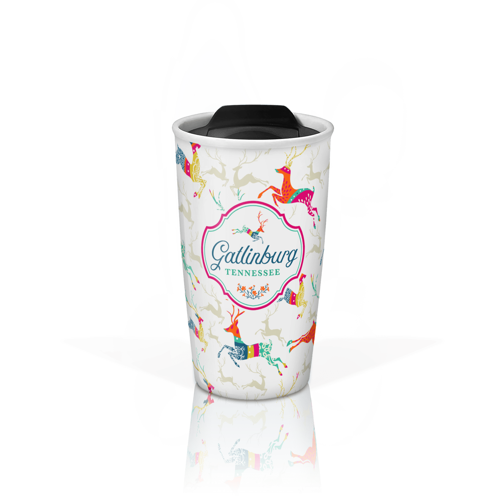 Dancing Reindeer Pattern