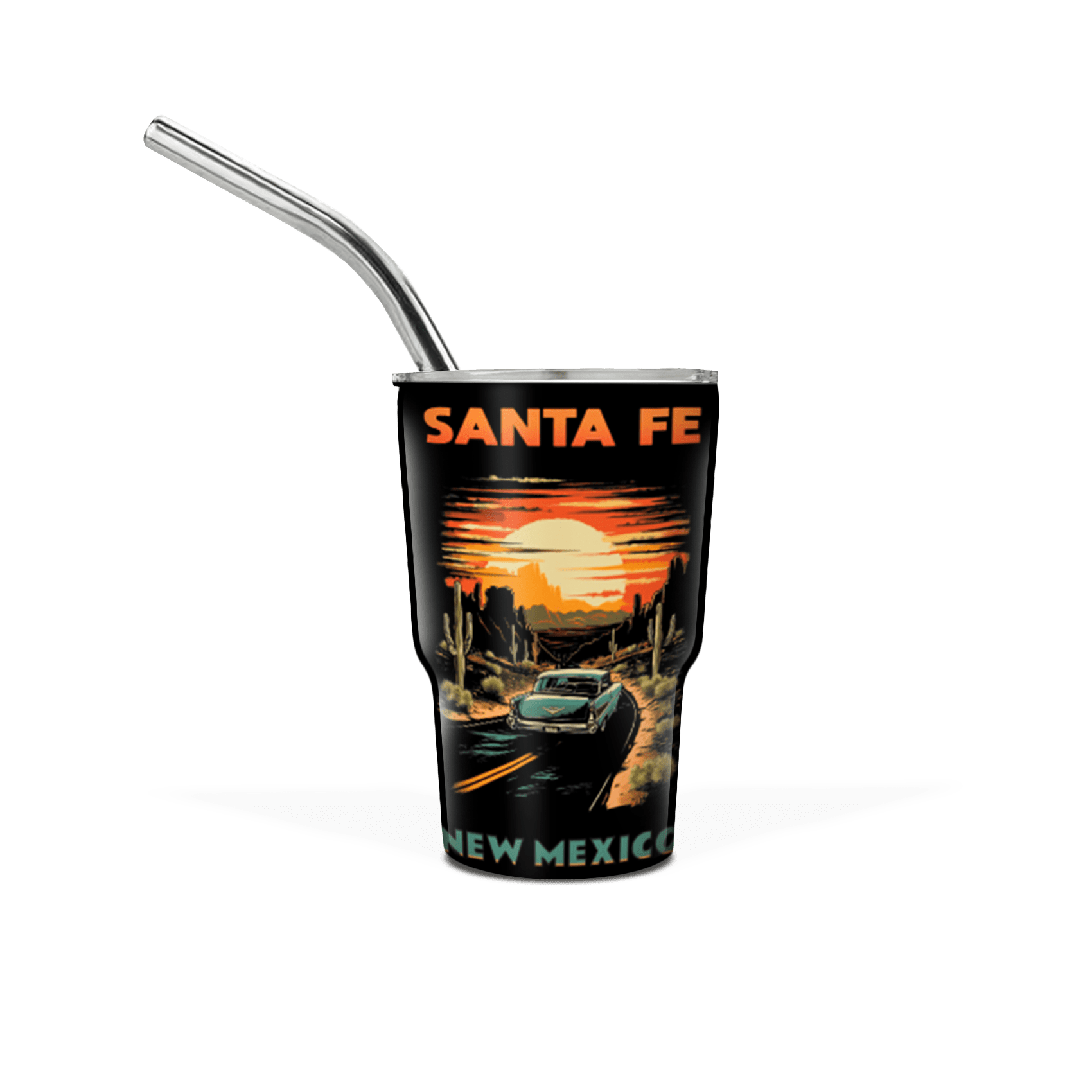 Mini 3 oz Tumbler with Straw