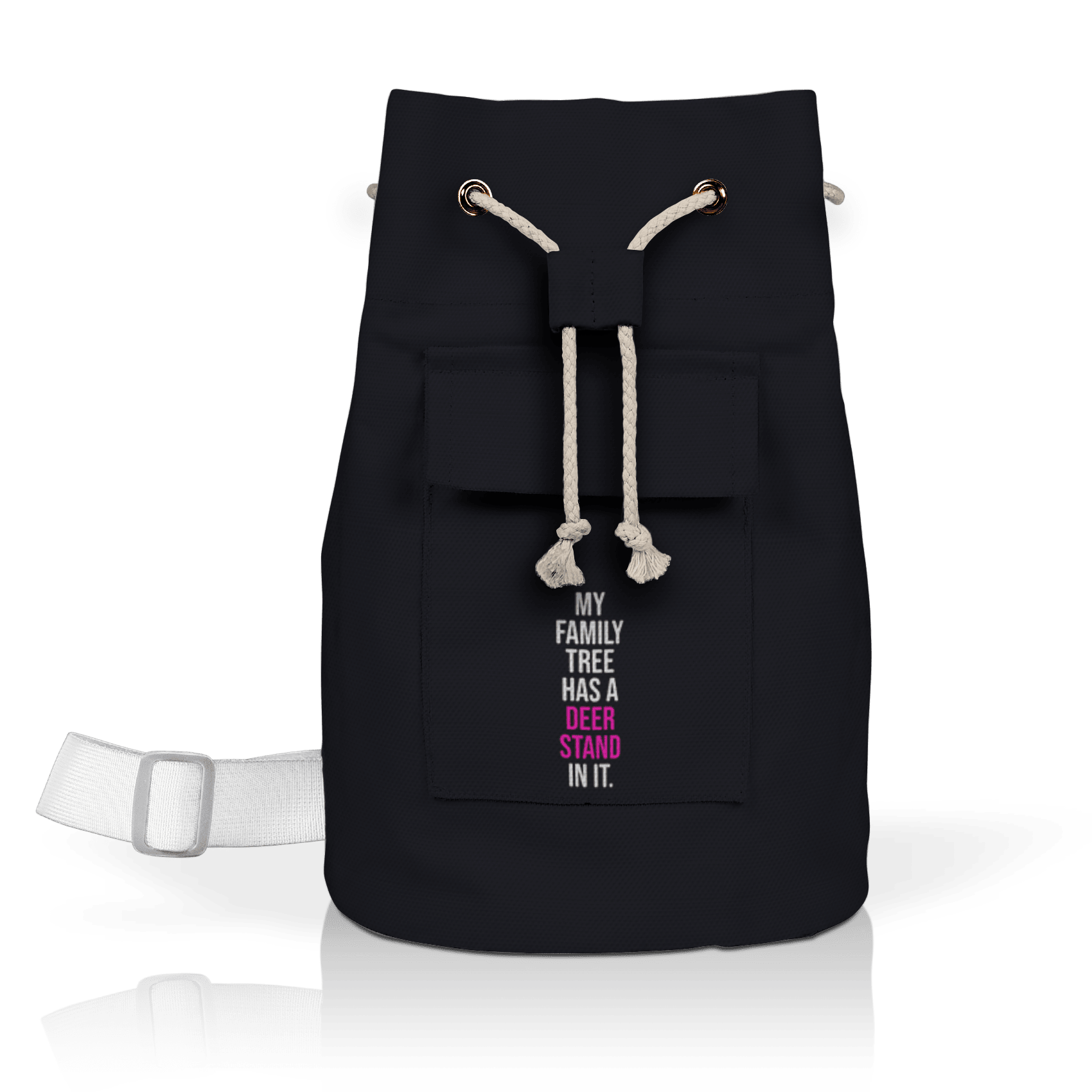 Deer Stand Fuschia-White