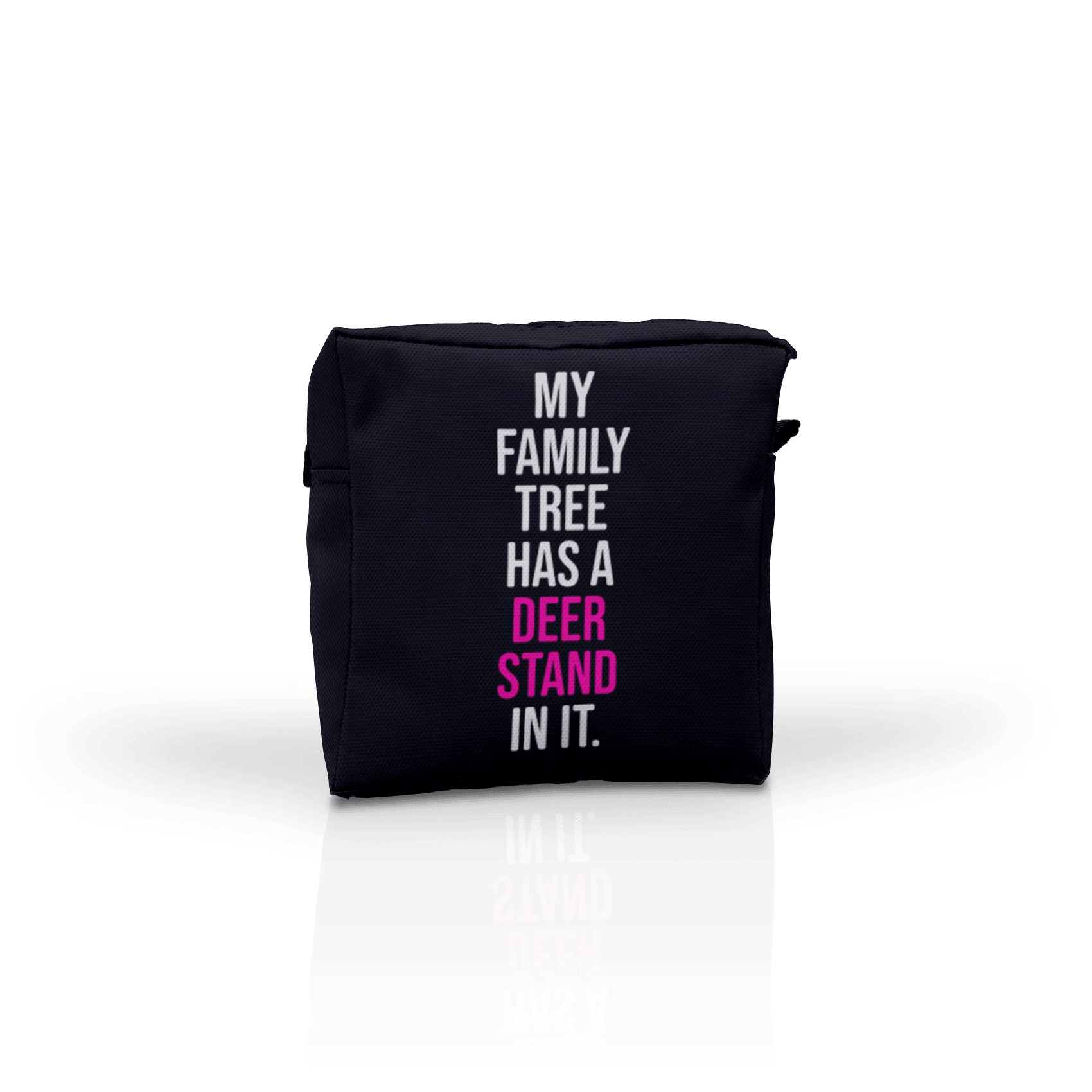 Deer Stand Fuschia-White