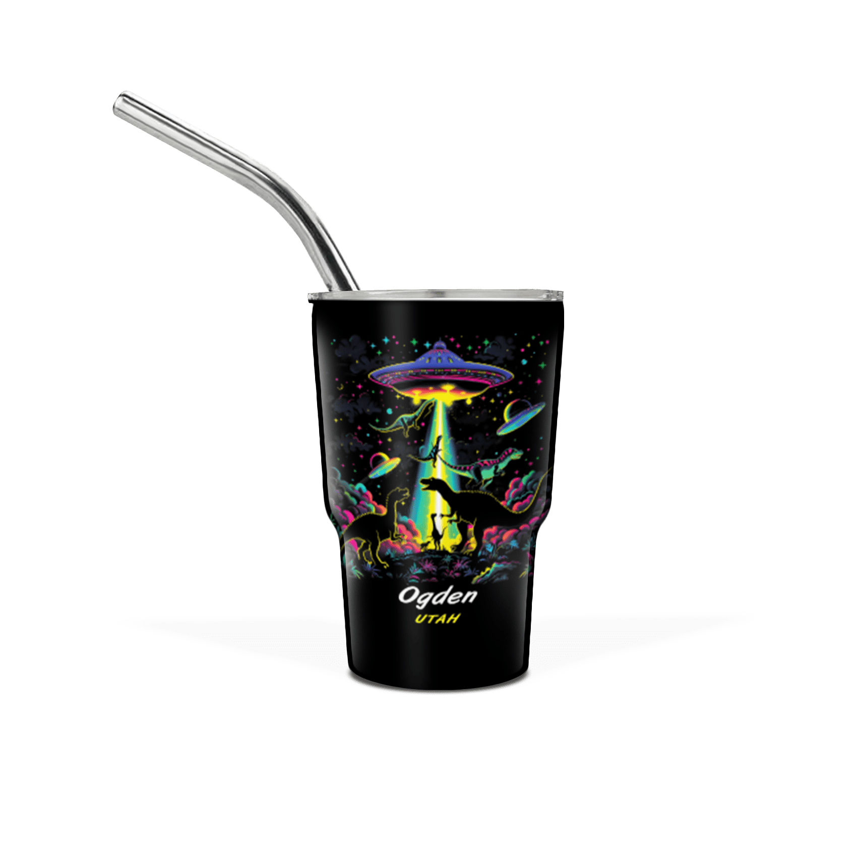 Mini 3 oz Tumbler with Straw
