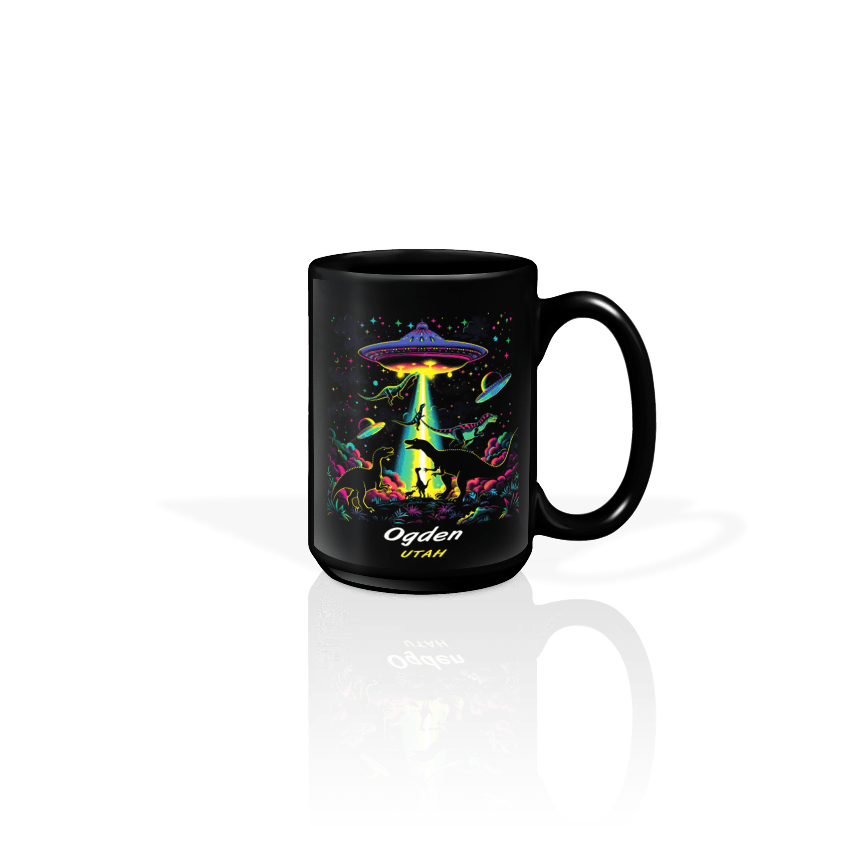Ceramic 15oz Mug Black