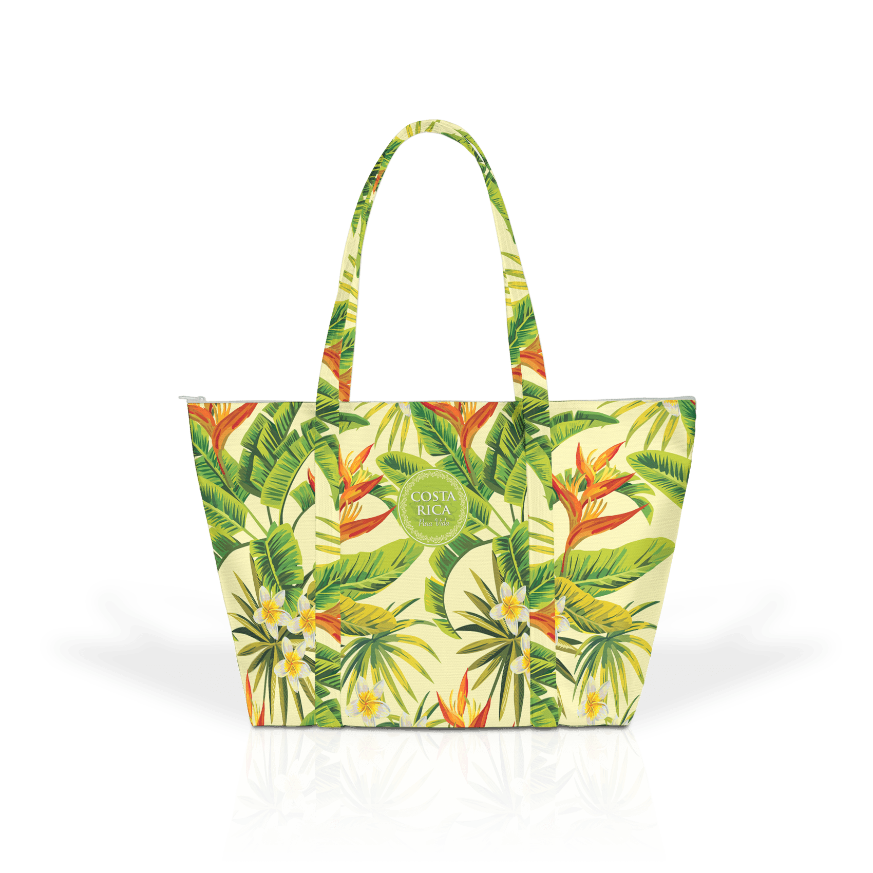 Exotic Heliconia And Plumeria