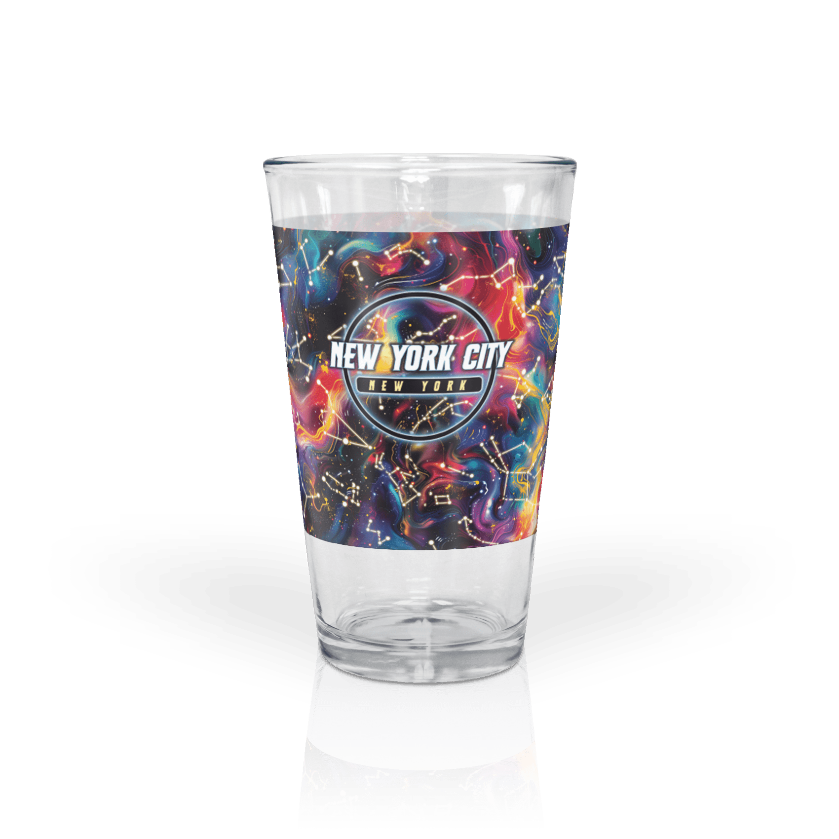 Electric Color Constellation Galaxy